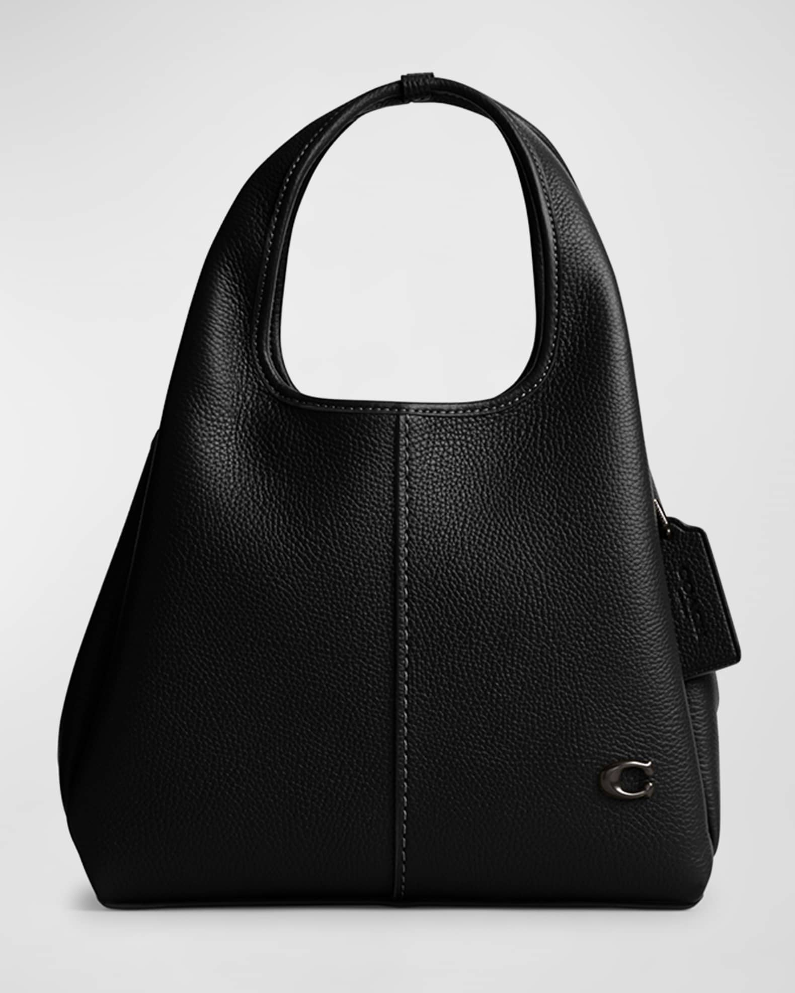 Coach Hadley Hobo shoulder bag leather 78800 black excellent
