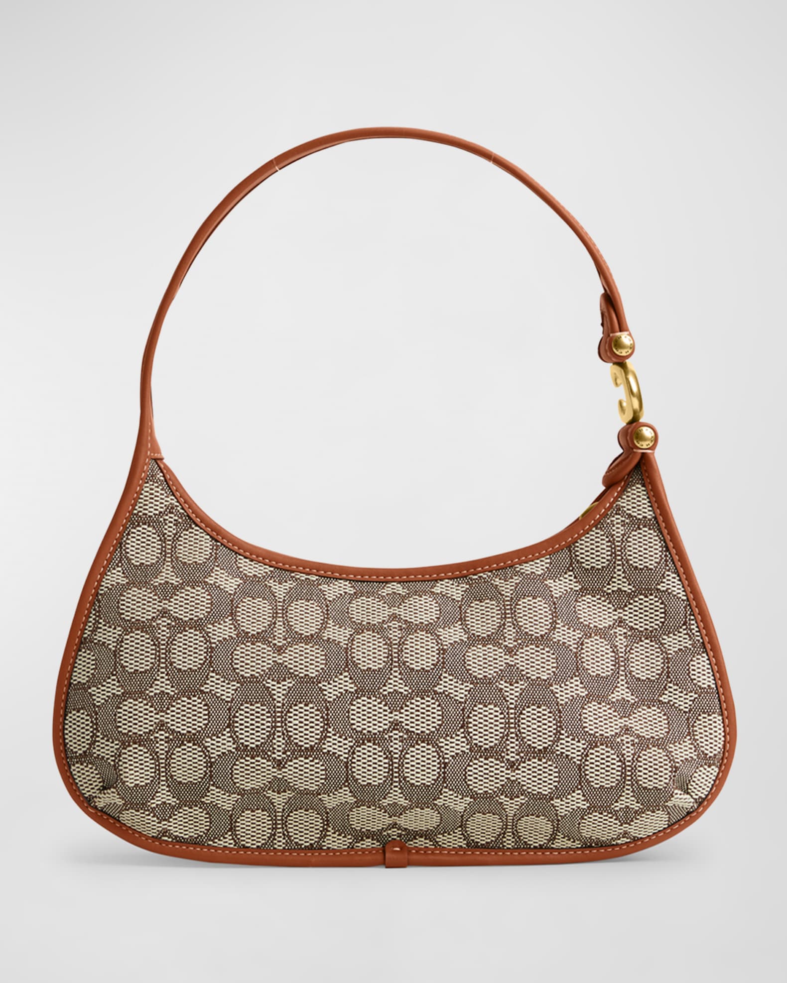 Coach signature hobo shoulder bag sales
