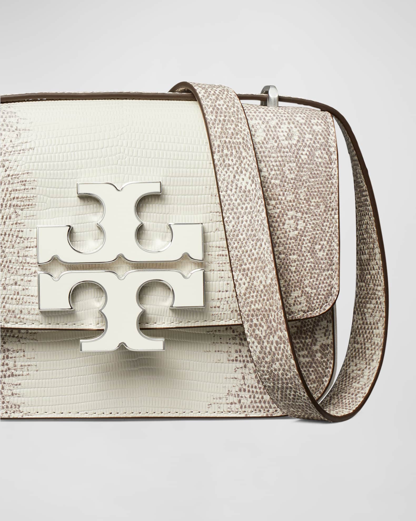 Eleanor Croc-Embossed Bag: Women's Designer Shoulder Bags