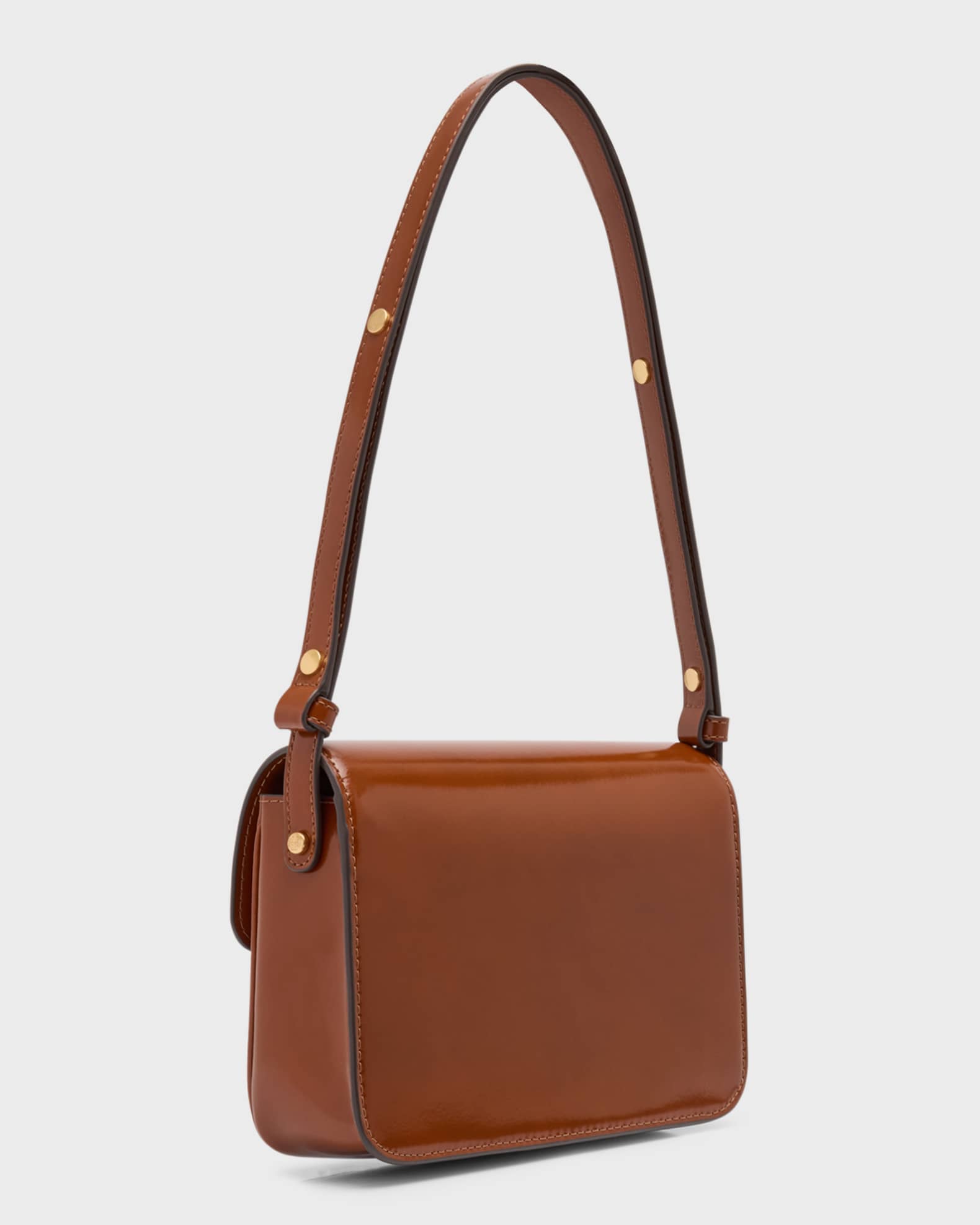 Robinson Convertible Patent Shoulder Bag