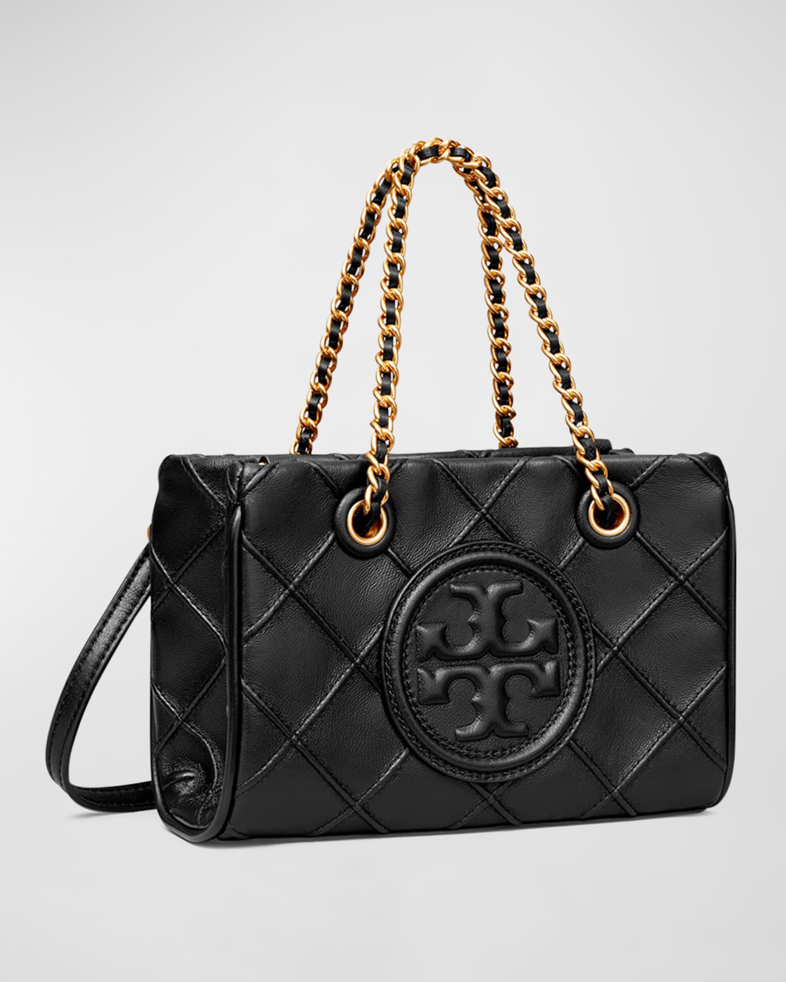 Tory Burch Robinson Mini Tote Leather Bag Charm