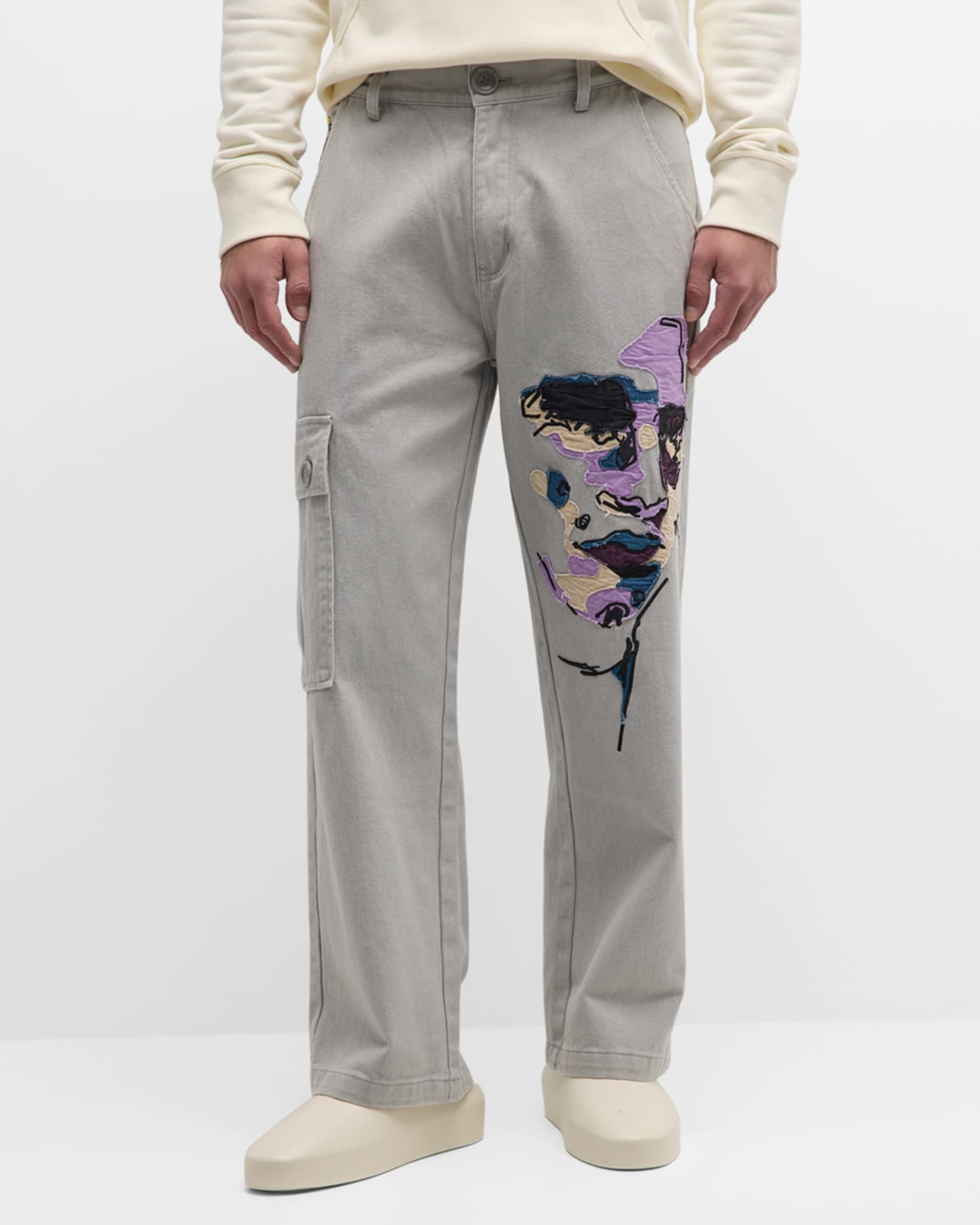 LV Graffiti Pyjama Trousers - Luxury Multicolor
