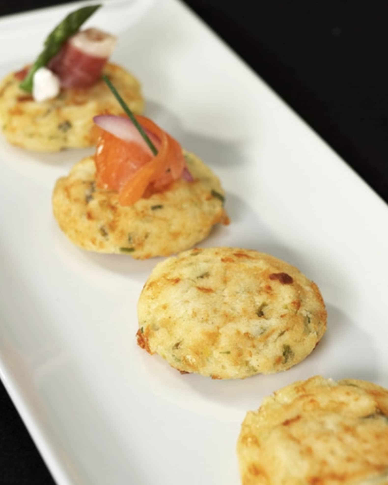Artisan Corn & Jalapeno Jack Cakes, 10 Pieces - Serves 5-10 0