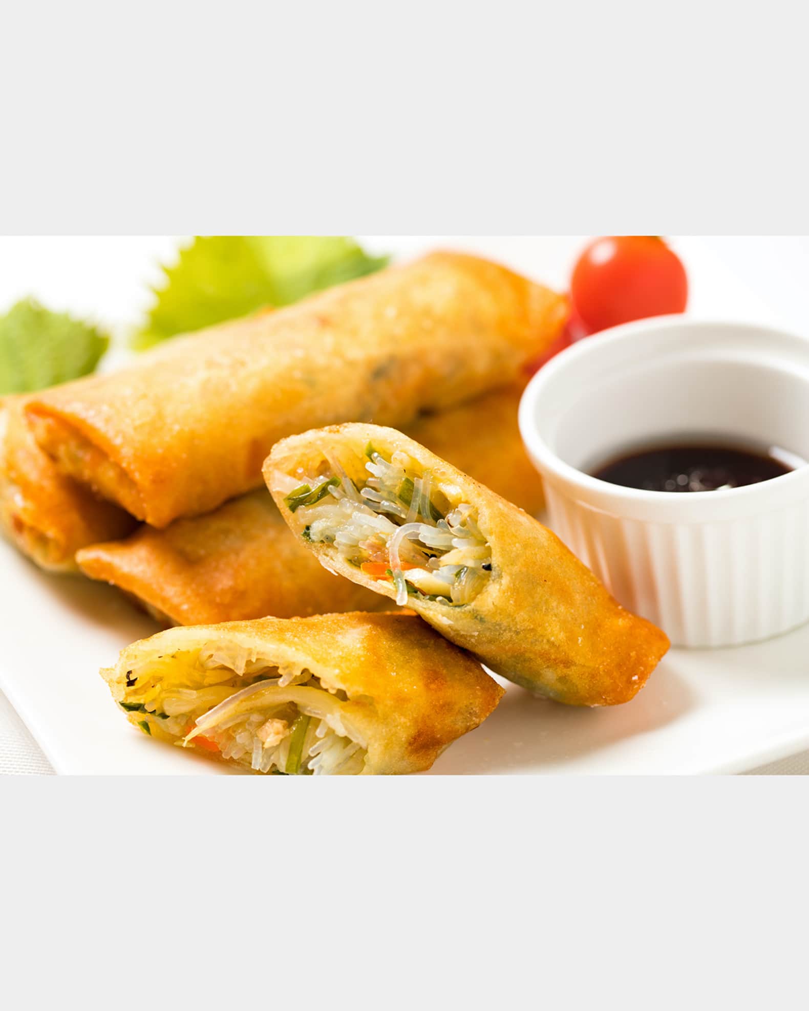 Vegetable Spring Roll, 10 Pieces - Serves 5-10 0