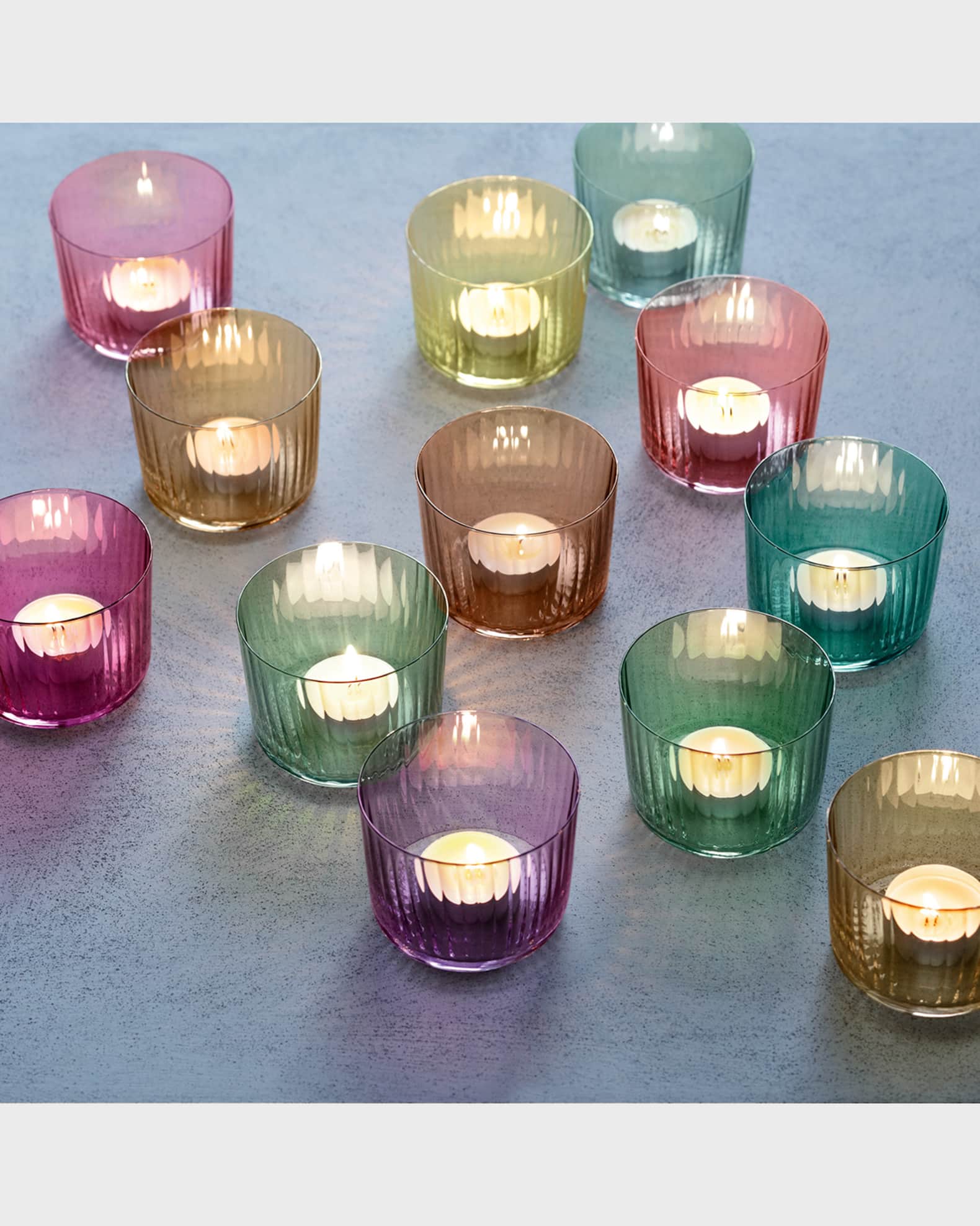 Gems Tealight Holders, Set of 4 1