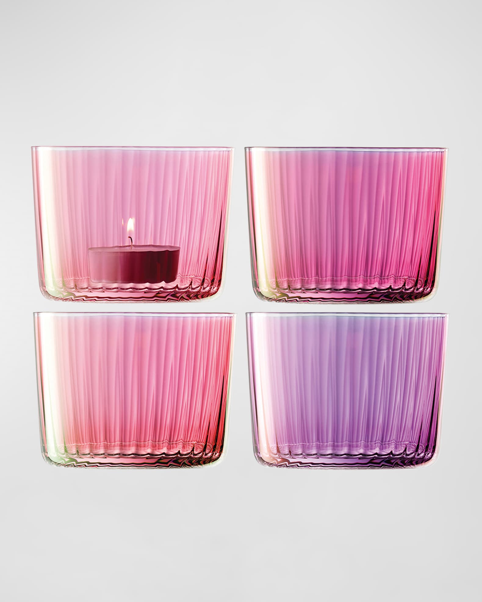 Gems Tealight Holders, Set of 4 0