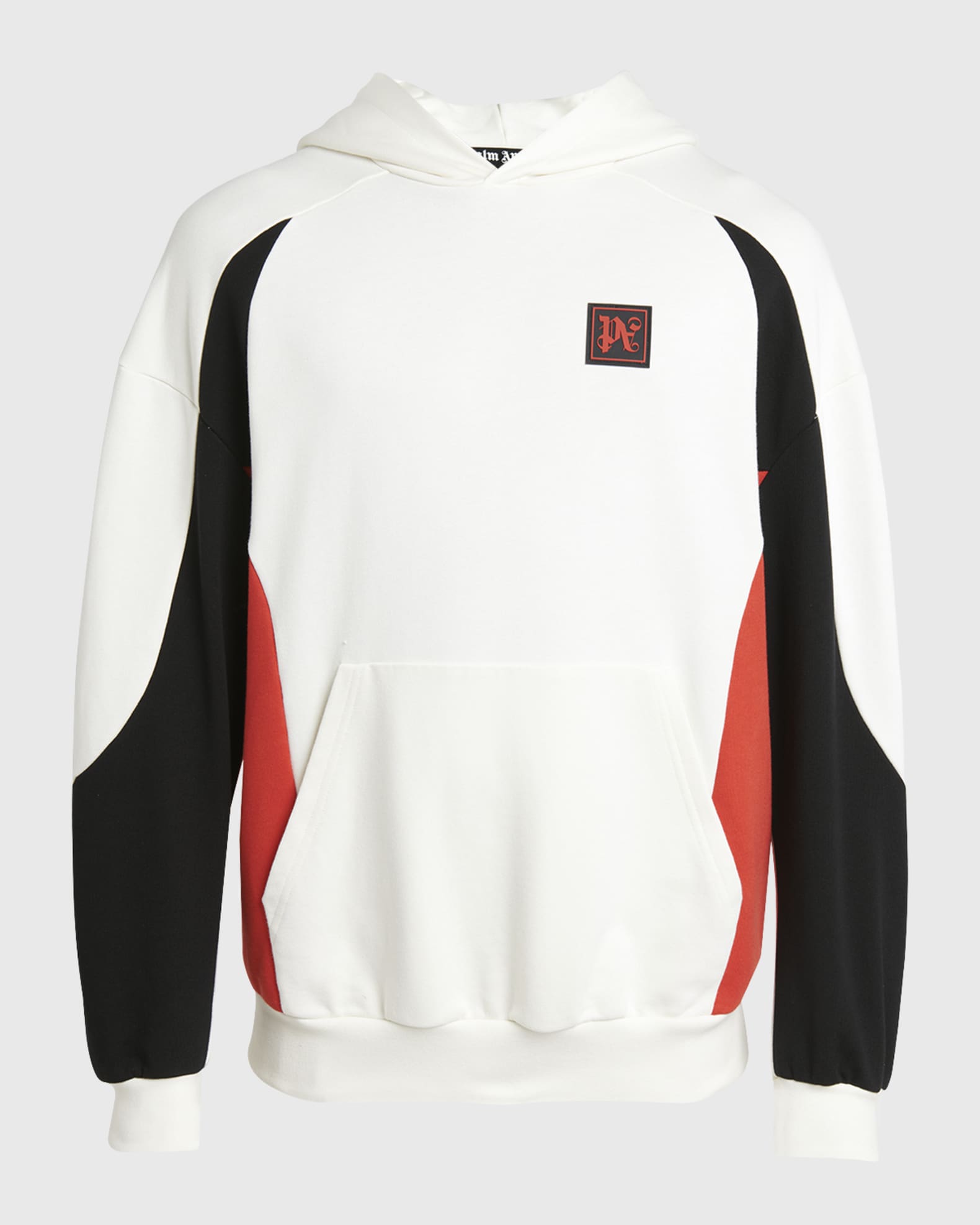 Palm angels colour block hot sale hoodie