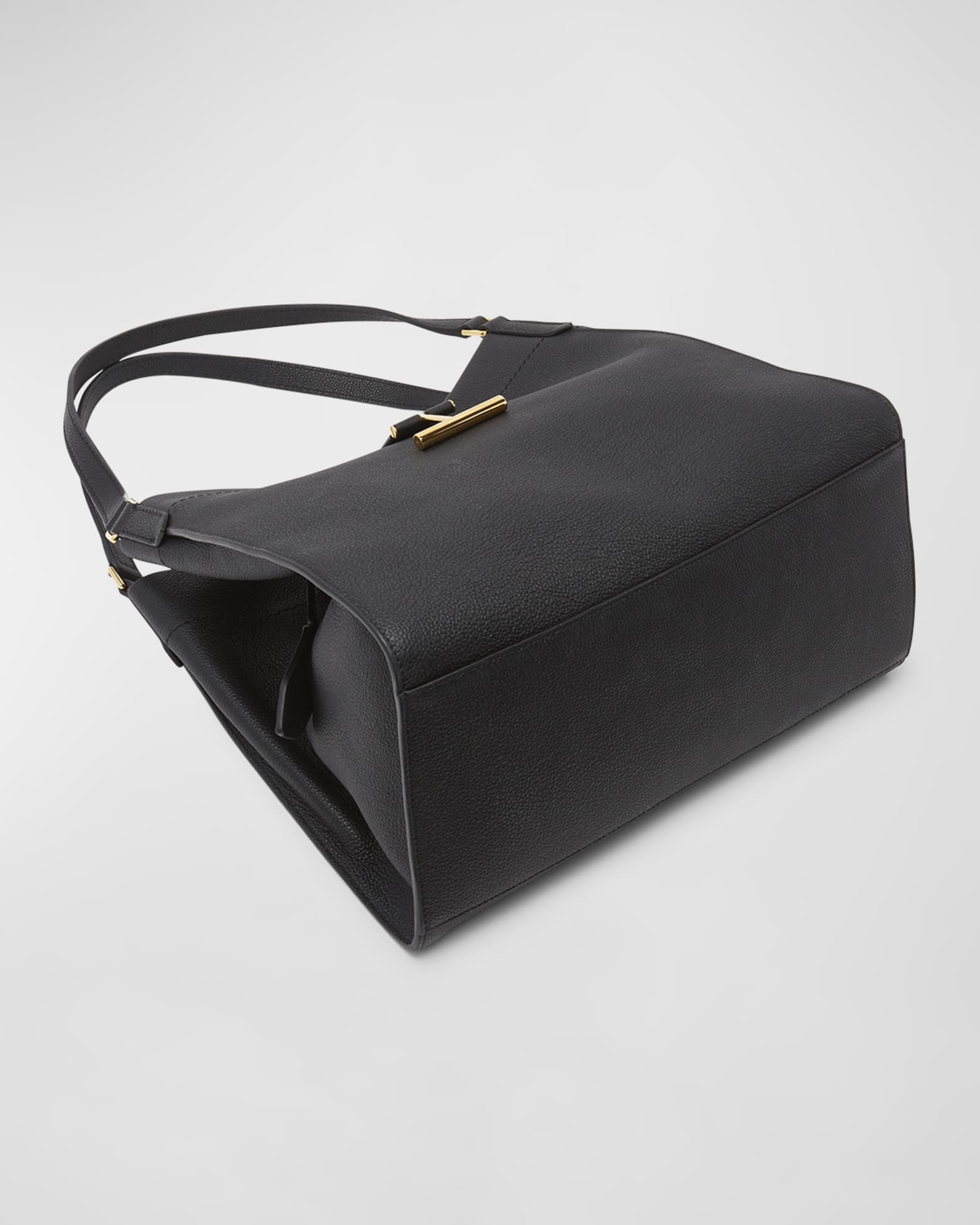 Tara Large Tote in Grained Leather 1