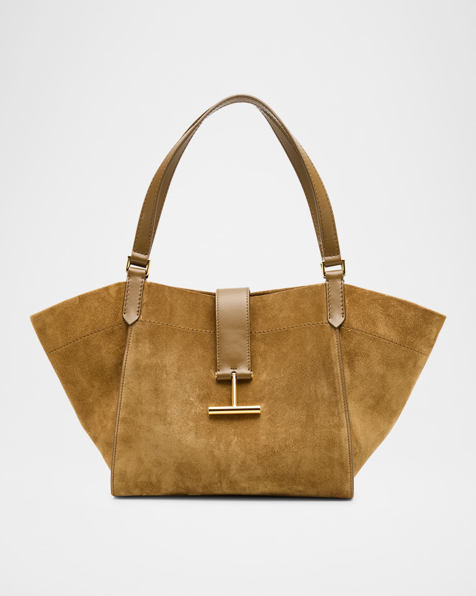 Tara Medium Tote in Suede 0
