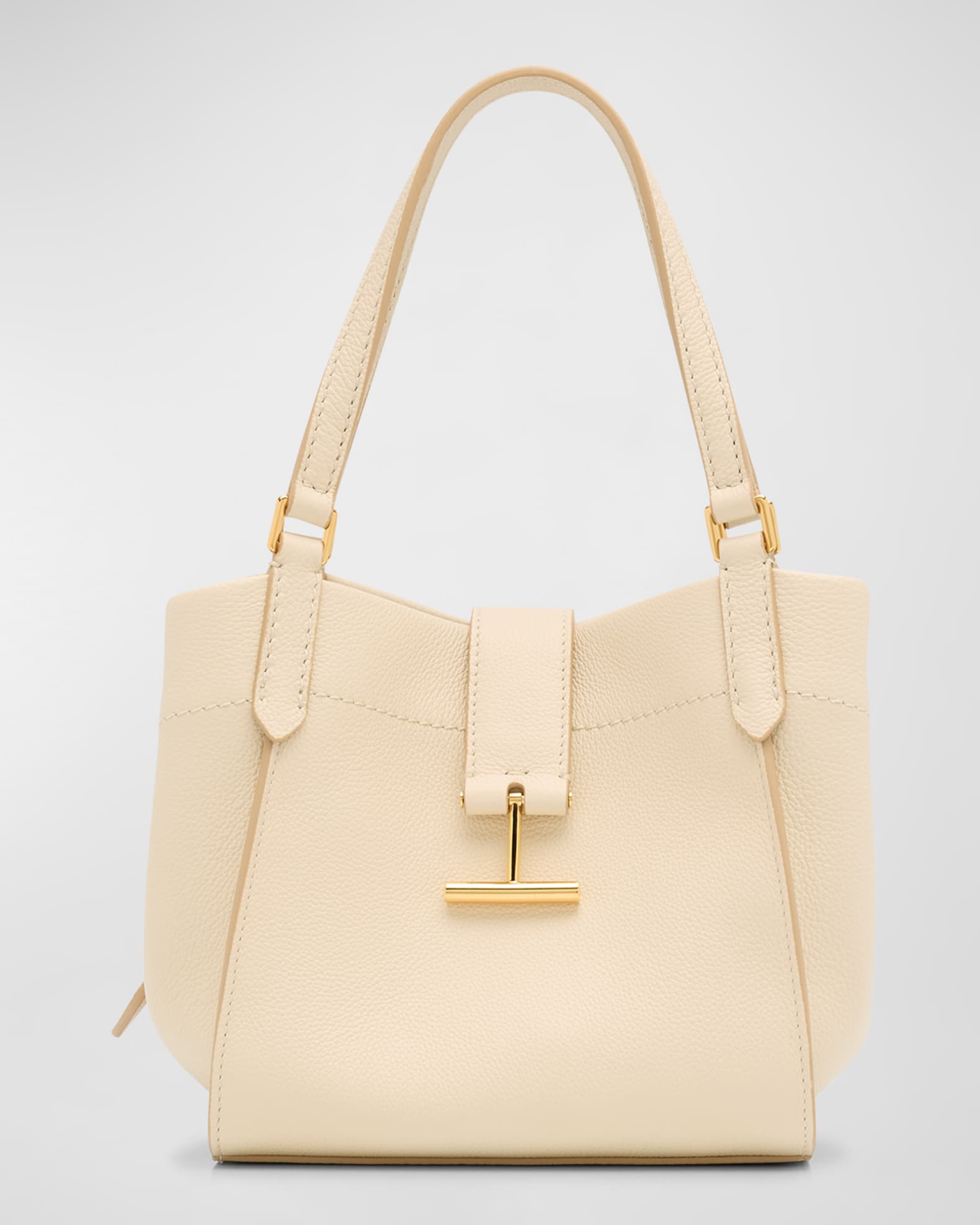 Tara Small Tote in Grained Leather 0