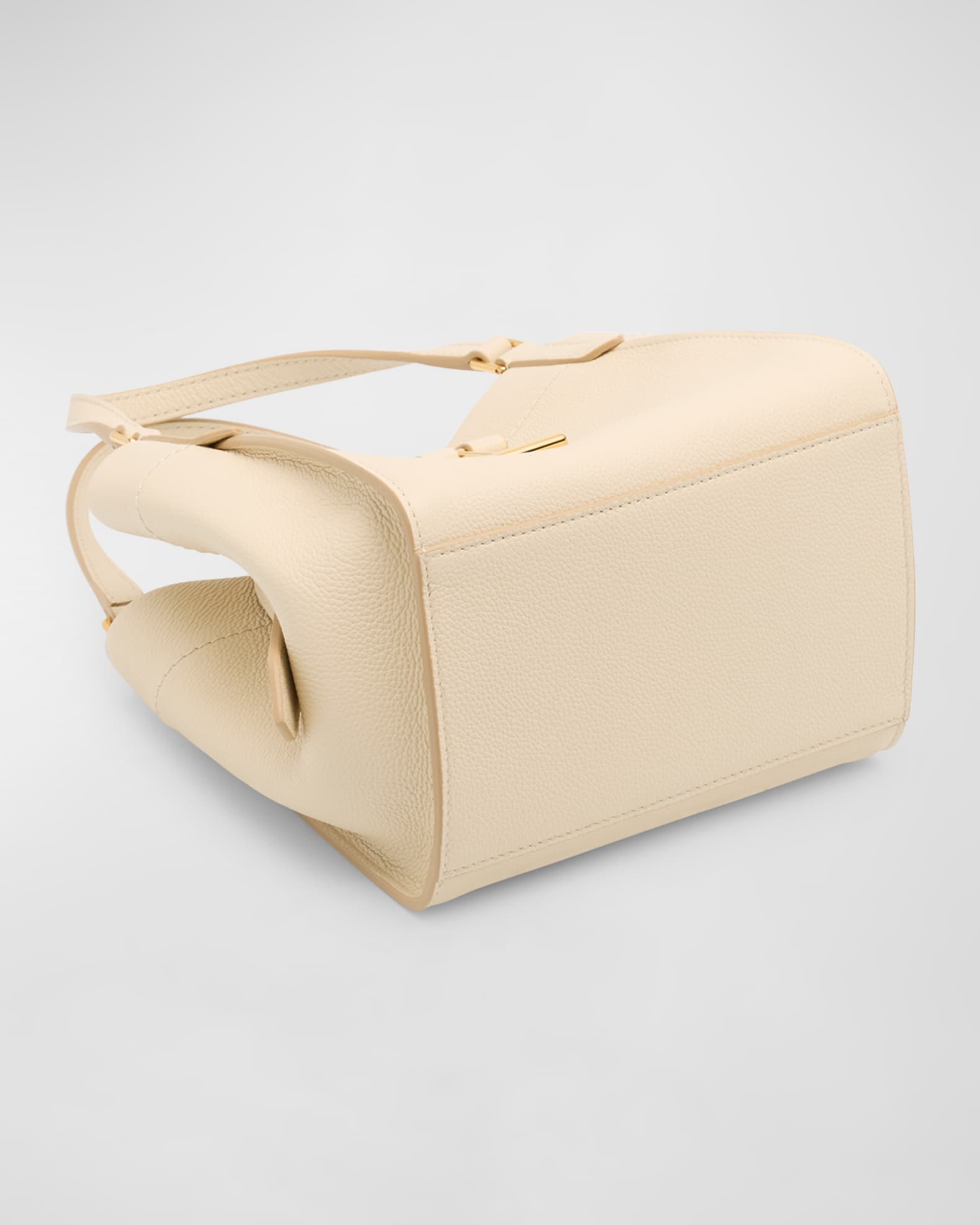 Tara Small Tote in Grained Leather 1