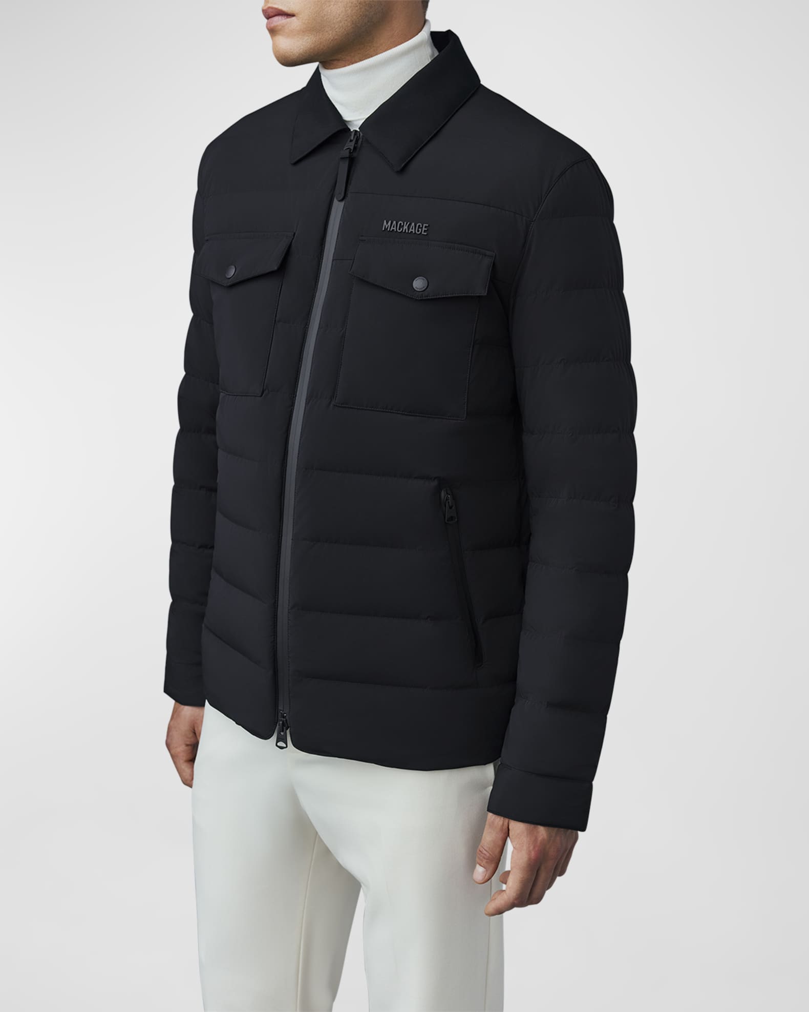Mackage Men s Osmond City Agile 360 Light Down Jacket Neiman Marcus