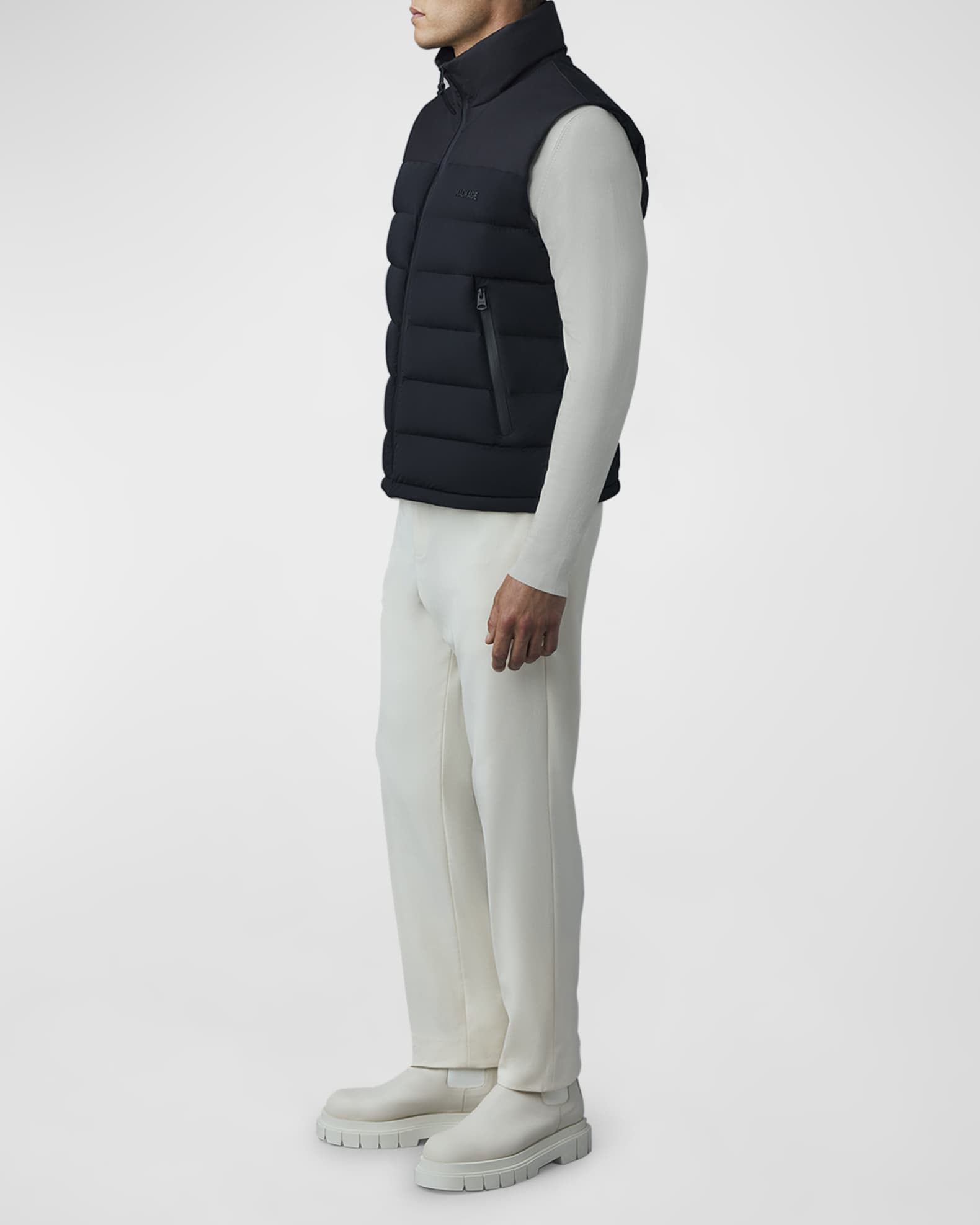 Men s Bobbie City Quilted Down Vest