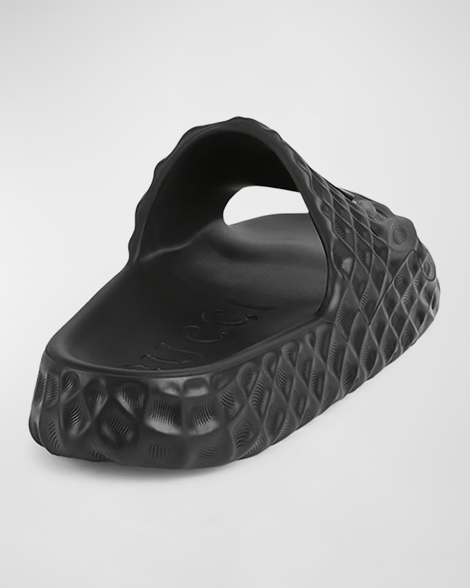 Mens gucci pool slides clearance