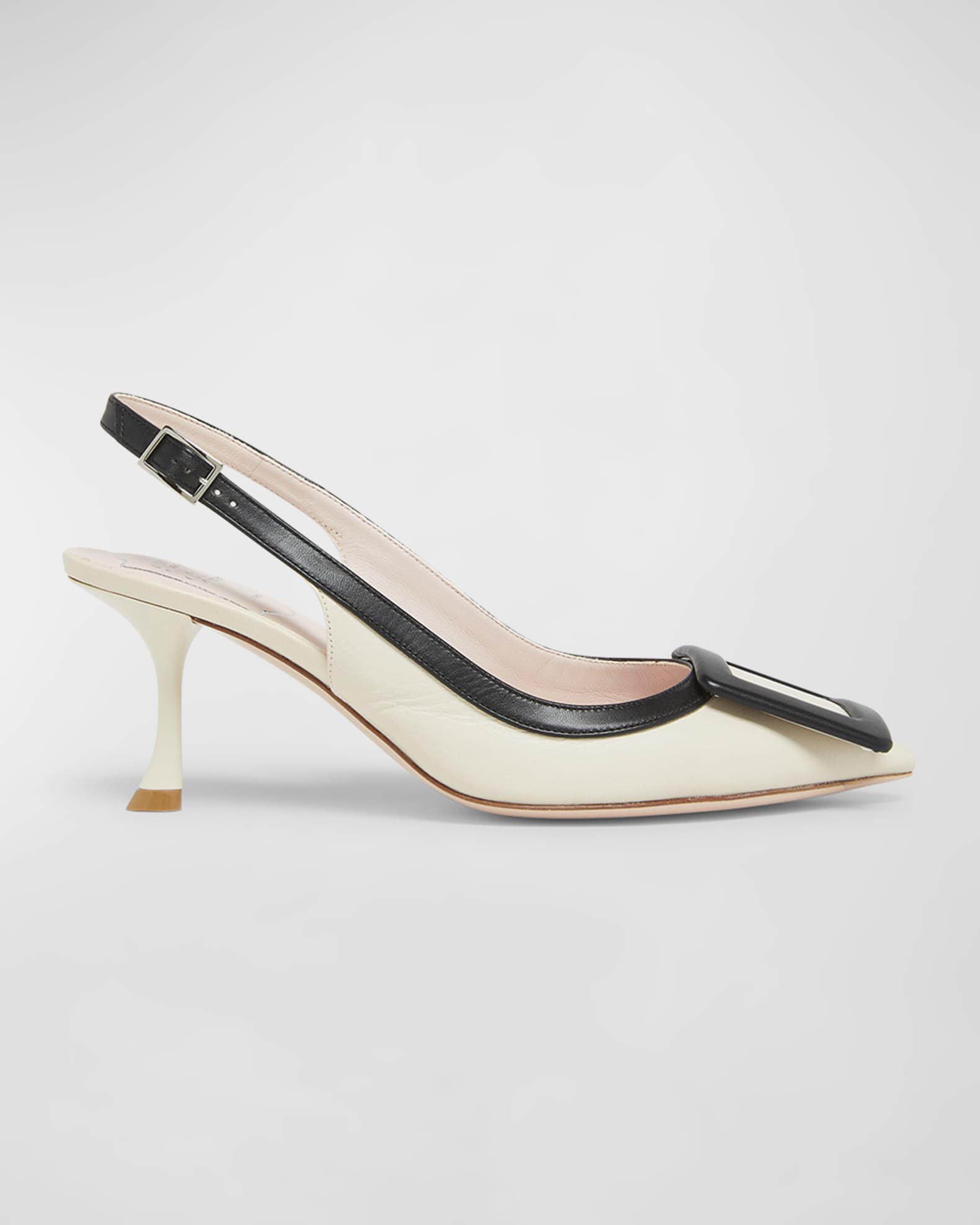 Roger Vivier Viv In The City Bicolor Slingback Pumps Neiman Marcus