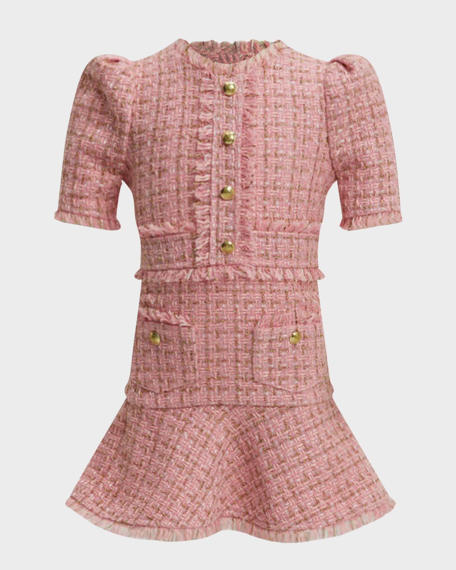 Bardot Junior Girl's Ruby Boucle Dress, Size 7-14