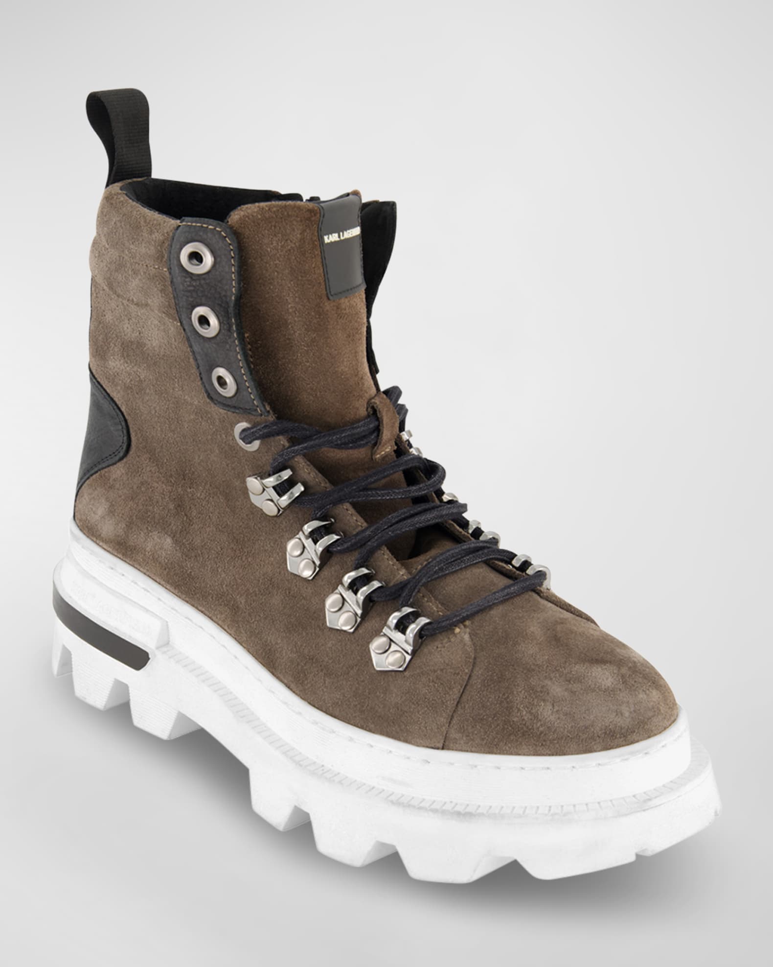 Men s Lug Sole Suede Hiking Boots