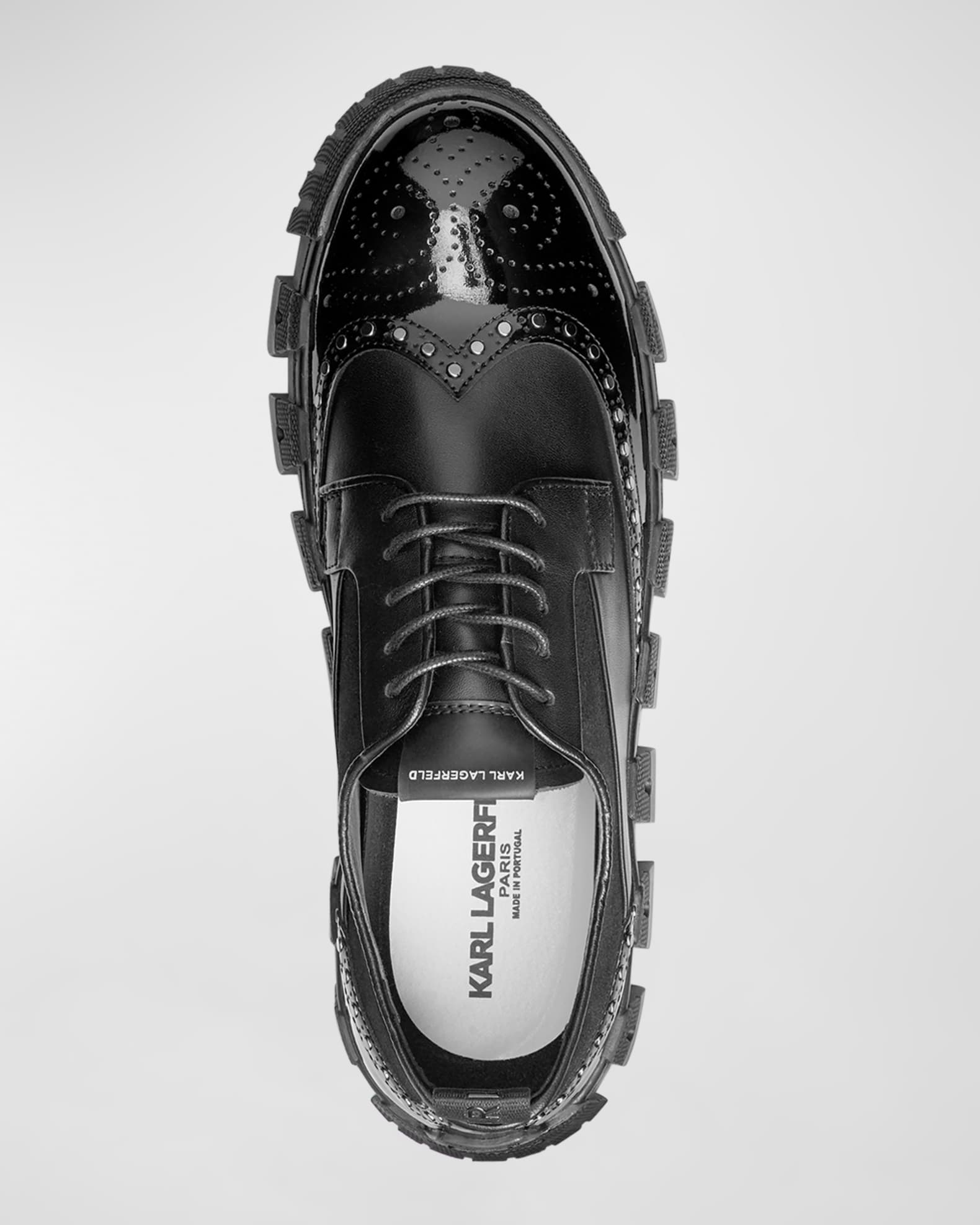 Karl lagerfeld oxford on sale shoes