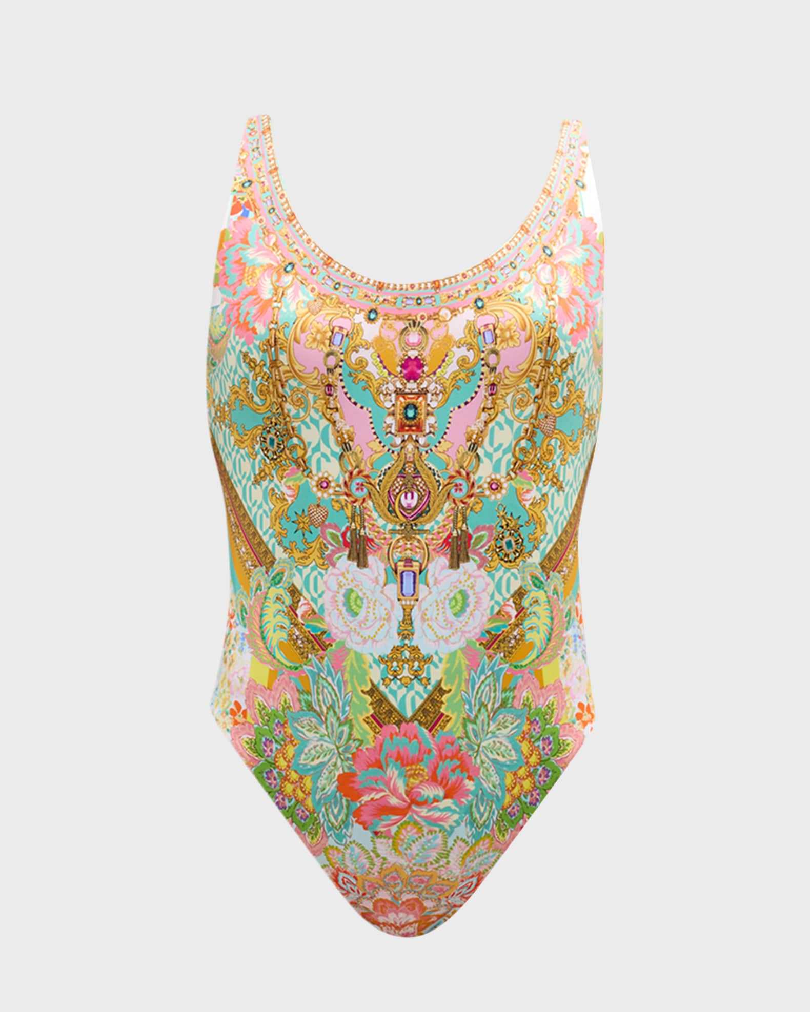 Camilla An Italian Welcome Reversible Scoop One Piece Swimsuit