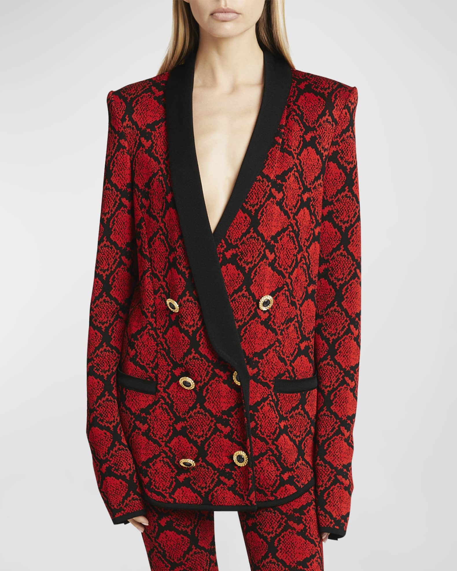 Robe blazer python on sale