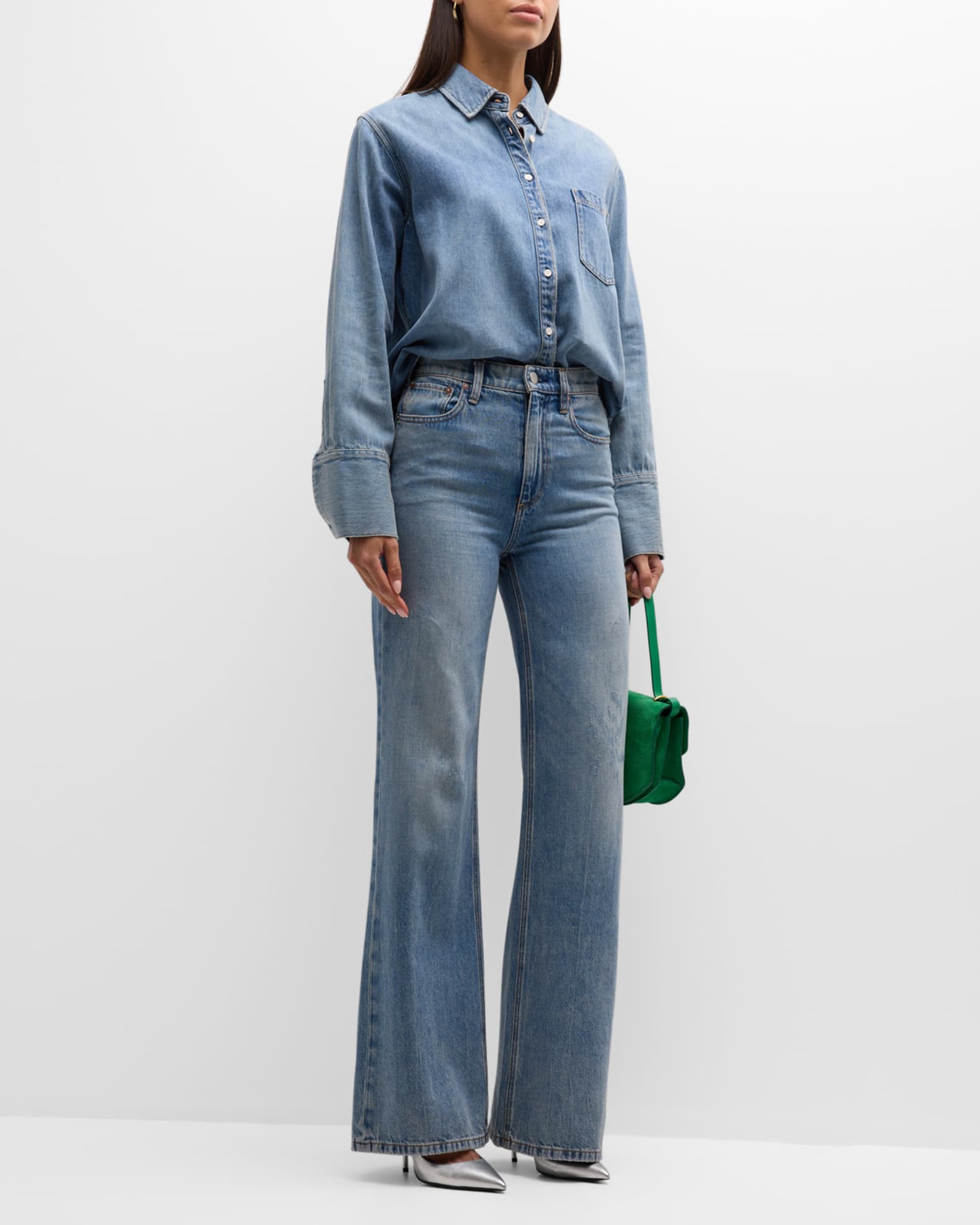Alice and olivia jeans review top