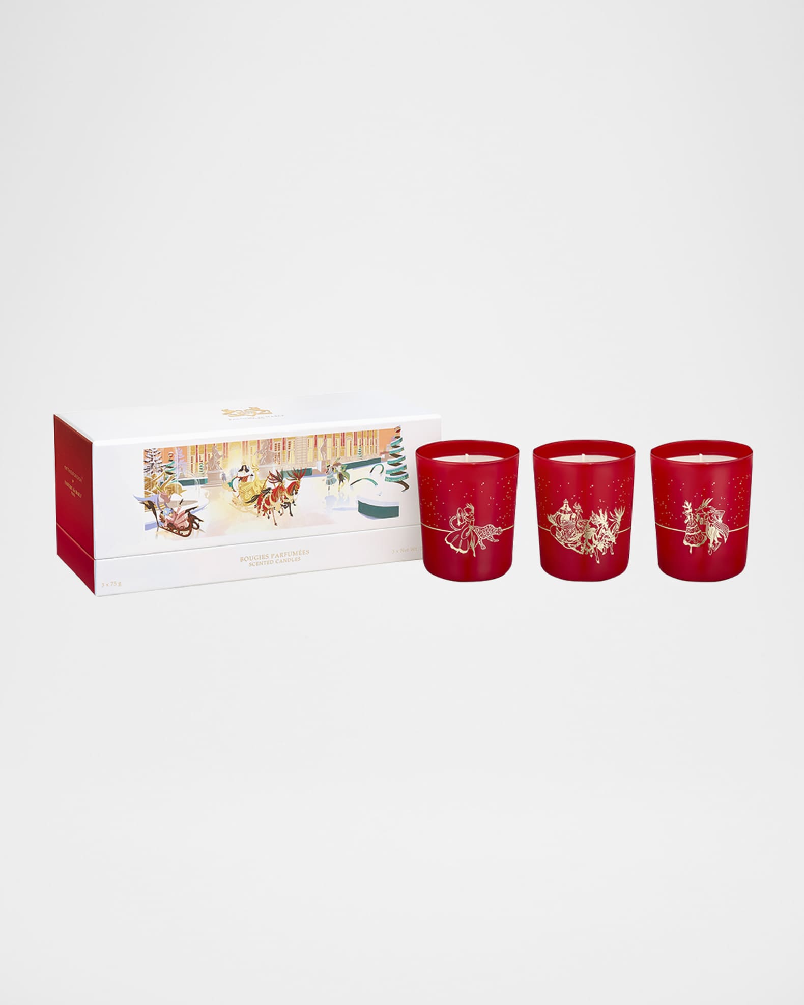 Parfums de Marly Festive Candle Trio, 3 x 75 g