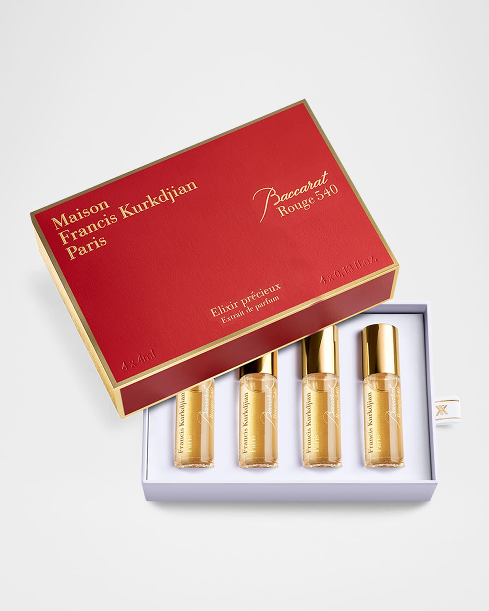 Maison Francis Kurkdjian Baccarat Rouge 540 Precious Elixirs 4 x 4 mL Neiman Marcus