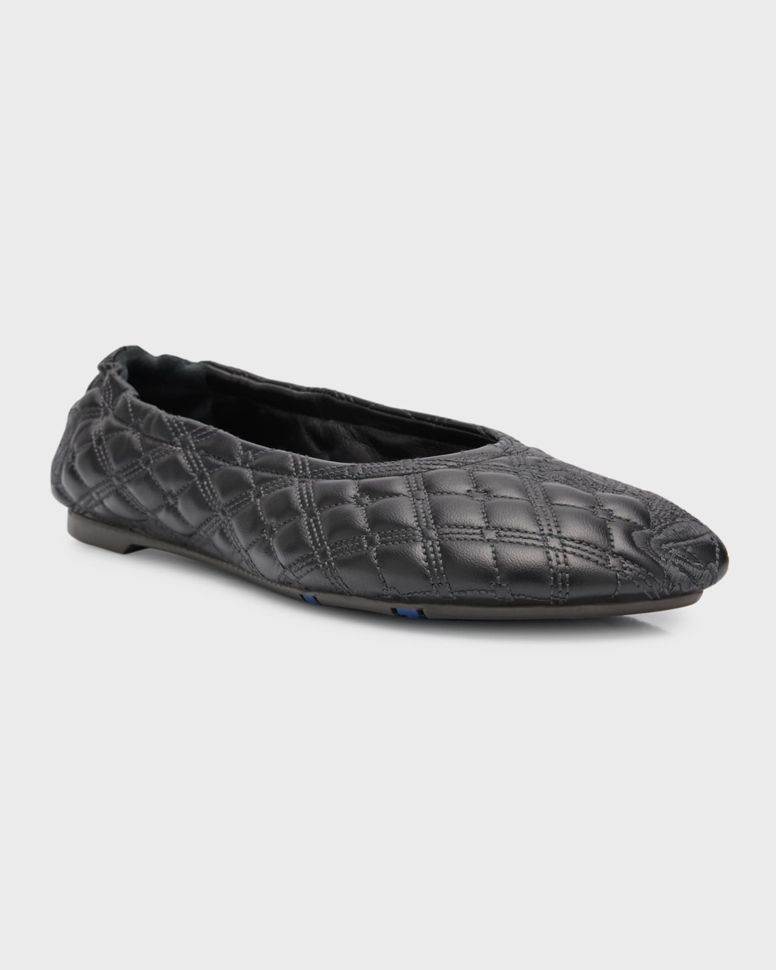 【関税&送料込】Burberry Ballerina In Pelle Burberry Sadler Quilted Lambskin Ballerina Flats | Neiman Marcus