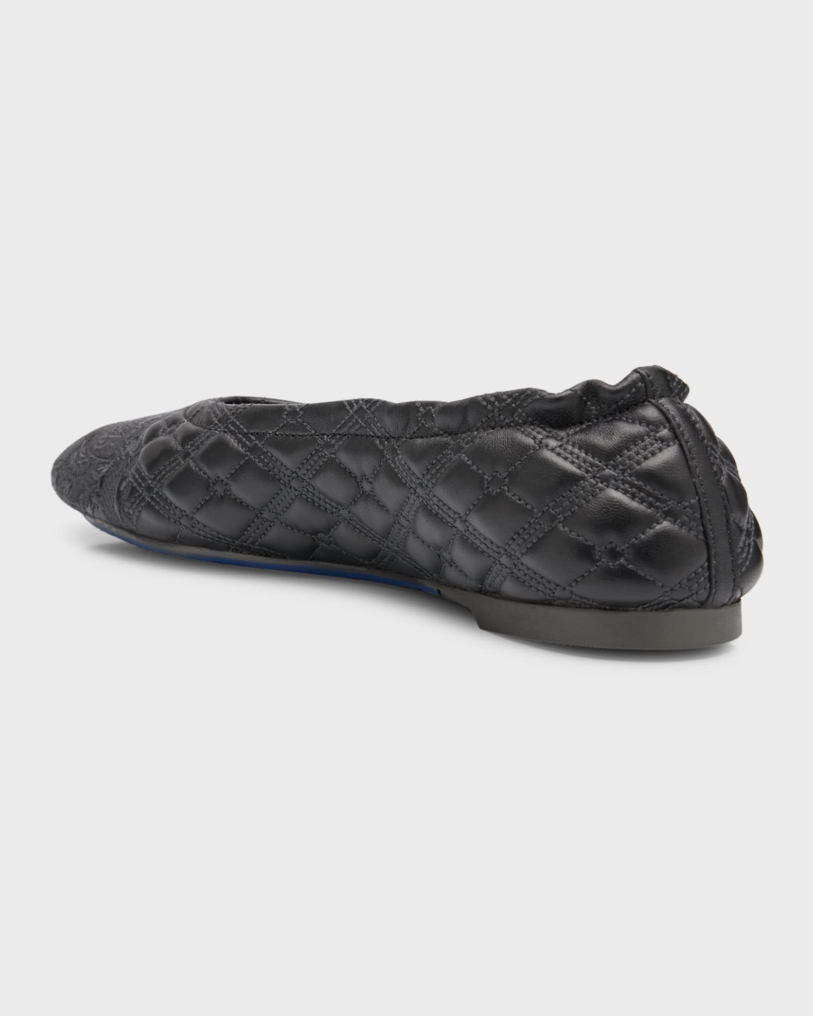 BURBERRY SADLER バレエシューズ Burberry Sadler Zip Leather Ballerina Shoes | Neutrals