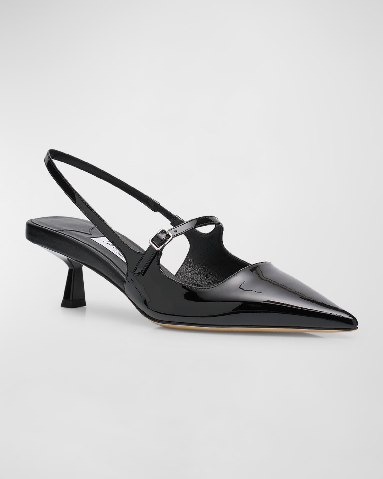 Jimmy Choo Didi Patent Mary Jane Slingback Pumps | Neiman Marcus