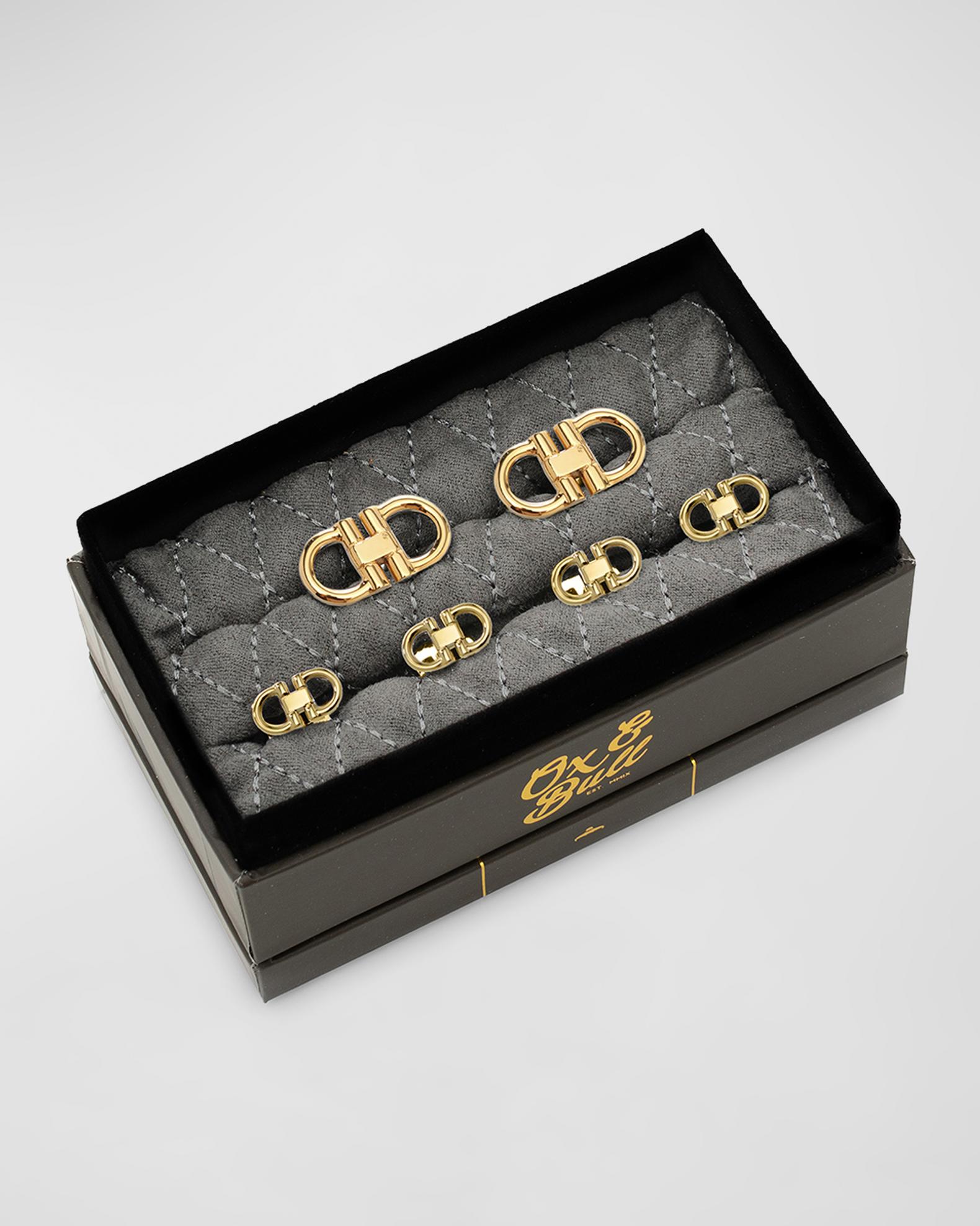Cufflinks Inc. Men's Horse-Bit Cufflink Stud Set | Neiman Marcus
