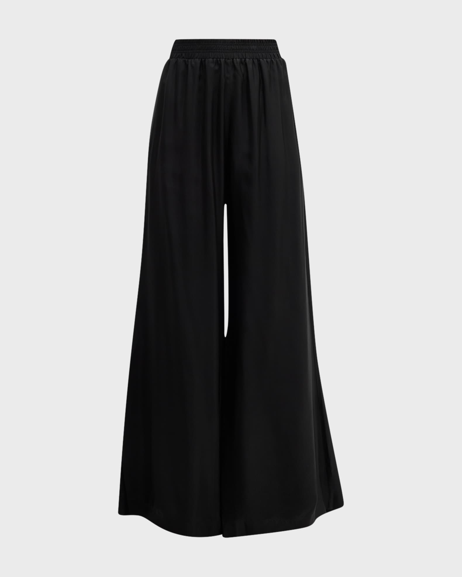 FABIANA FILIPPI High-Rise Wide-Leg Twill Trousers