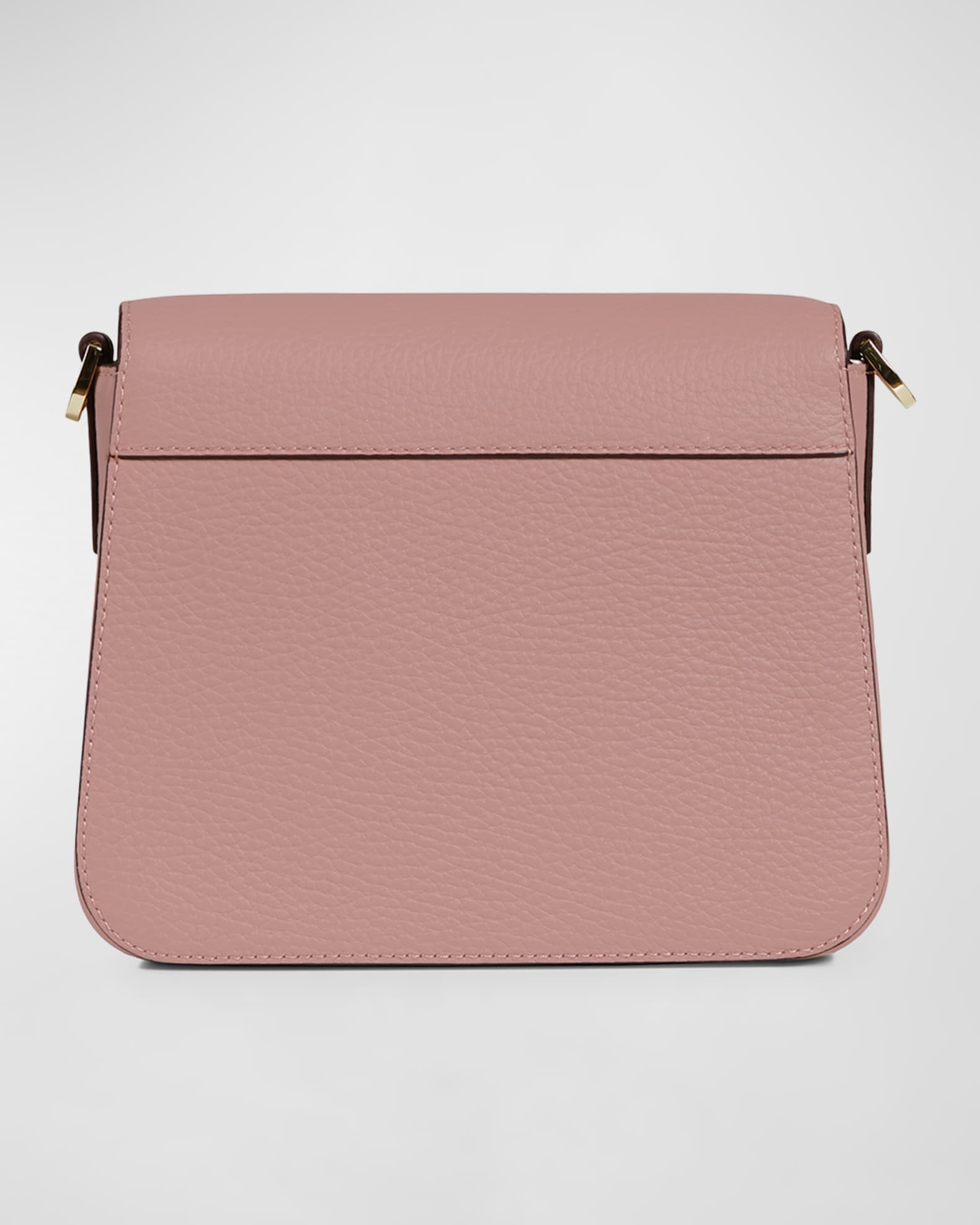 Bedford Flap Crossbody Pink Leather Bag