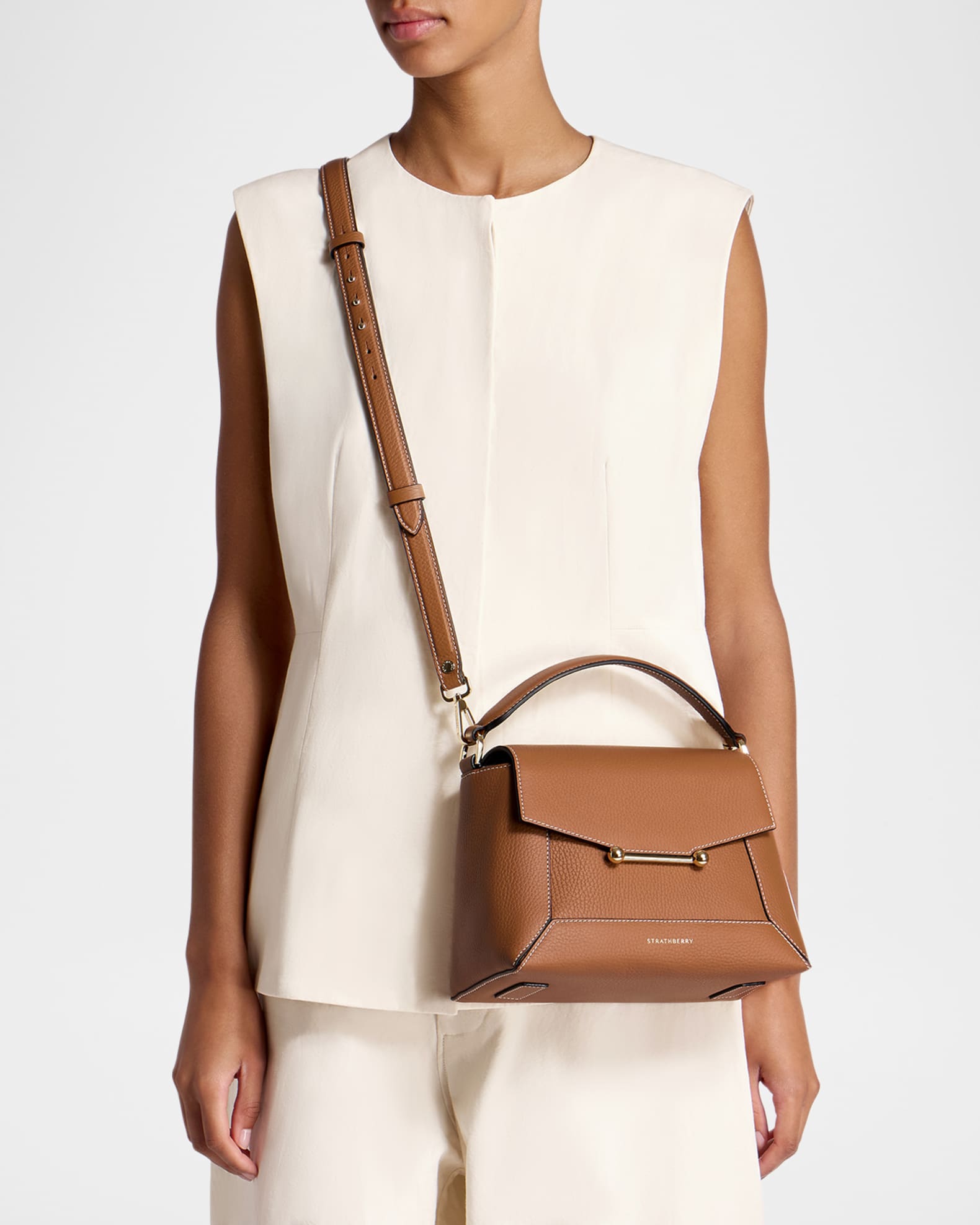 Mosaic Envelope Flap Top-Handle Bag 1