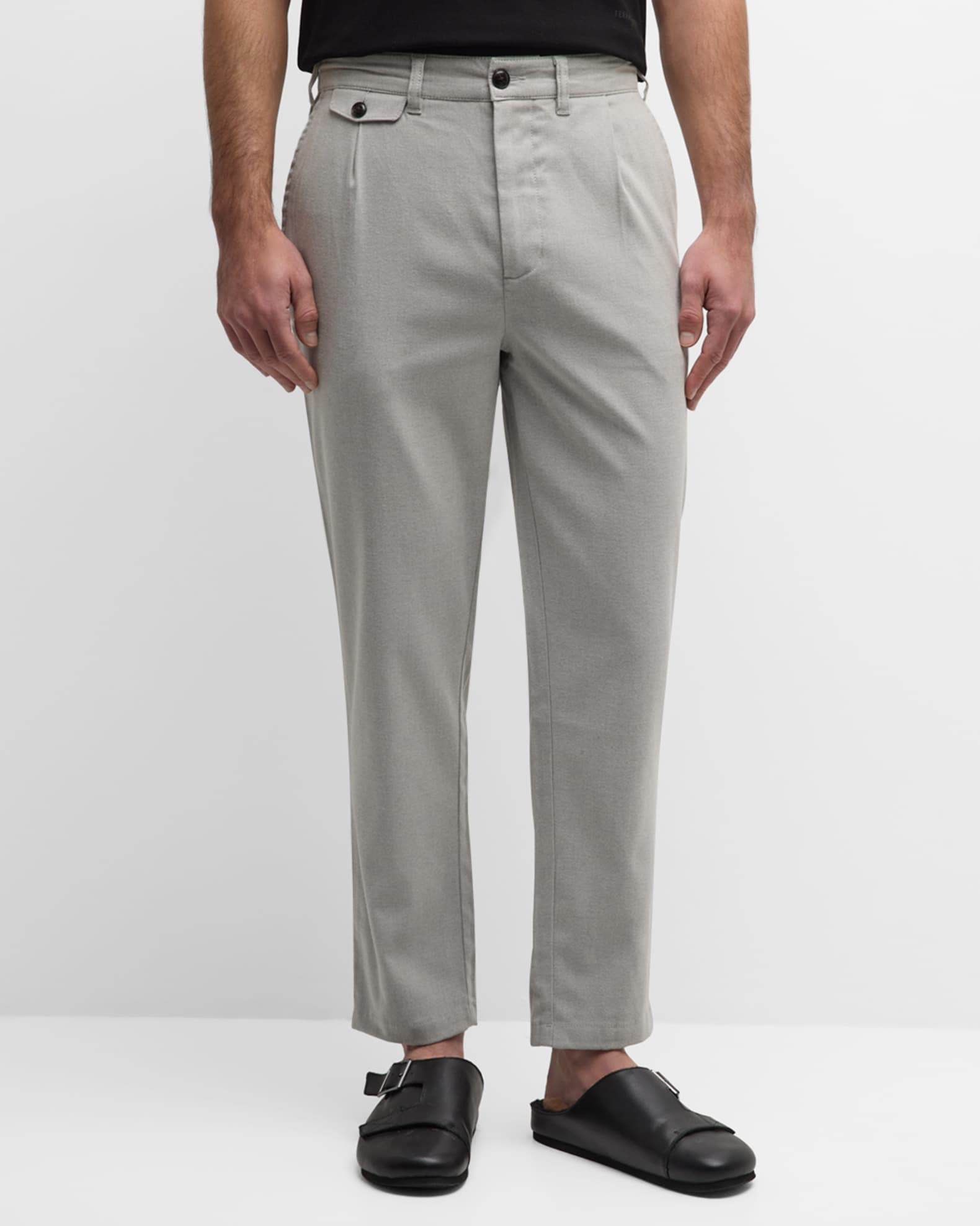 Stretch twill trousers