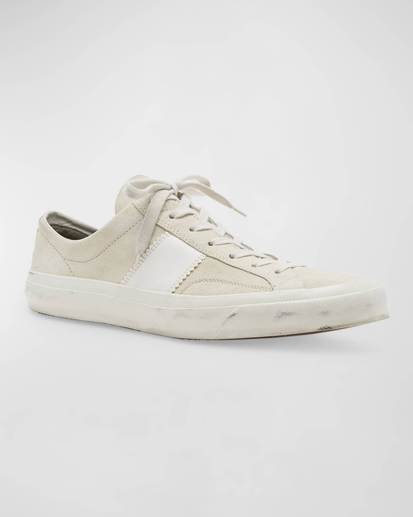 TOM FORD 22SS CAMBRIDGE レザースニーカー_WHITE TOM FORD 22SS CAMBRIDGE レザースニーカー_WHITE 靴・ブーツ