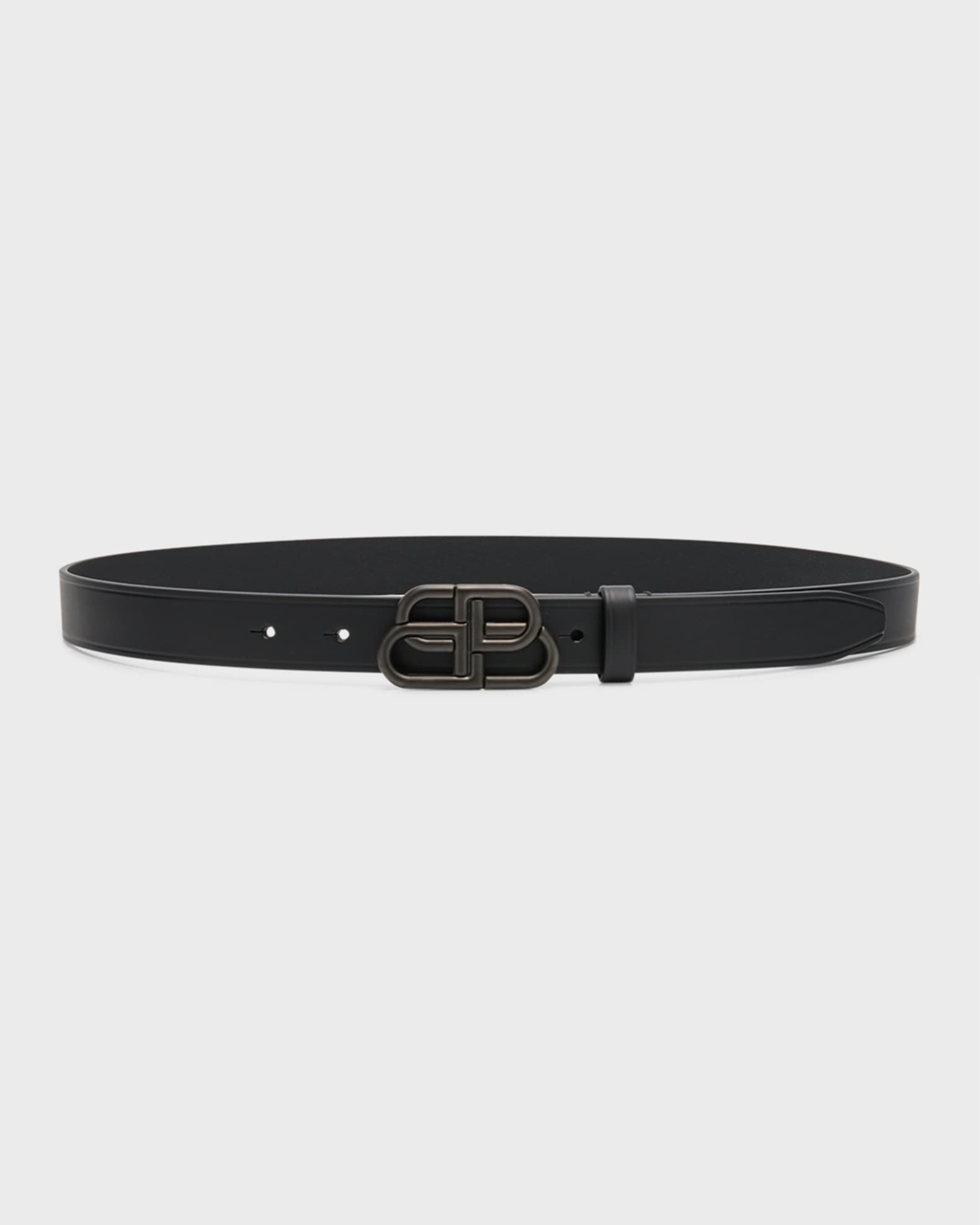 BB Leather Thin Belt 0