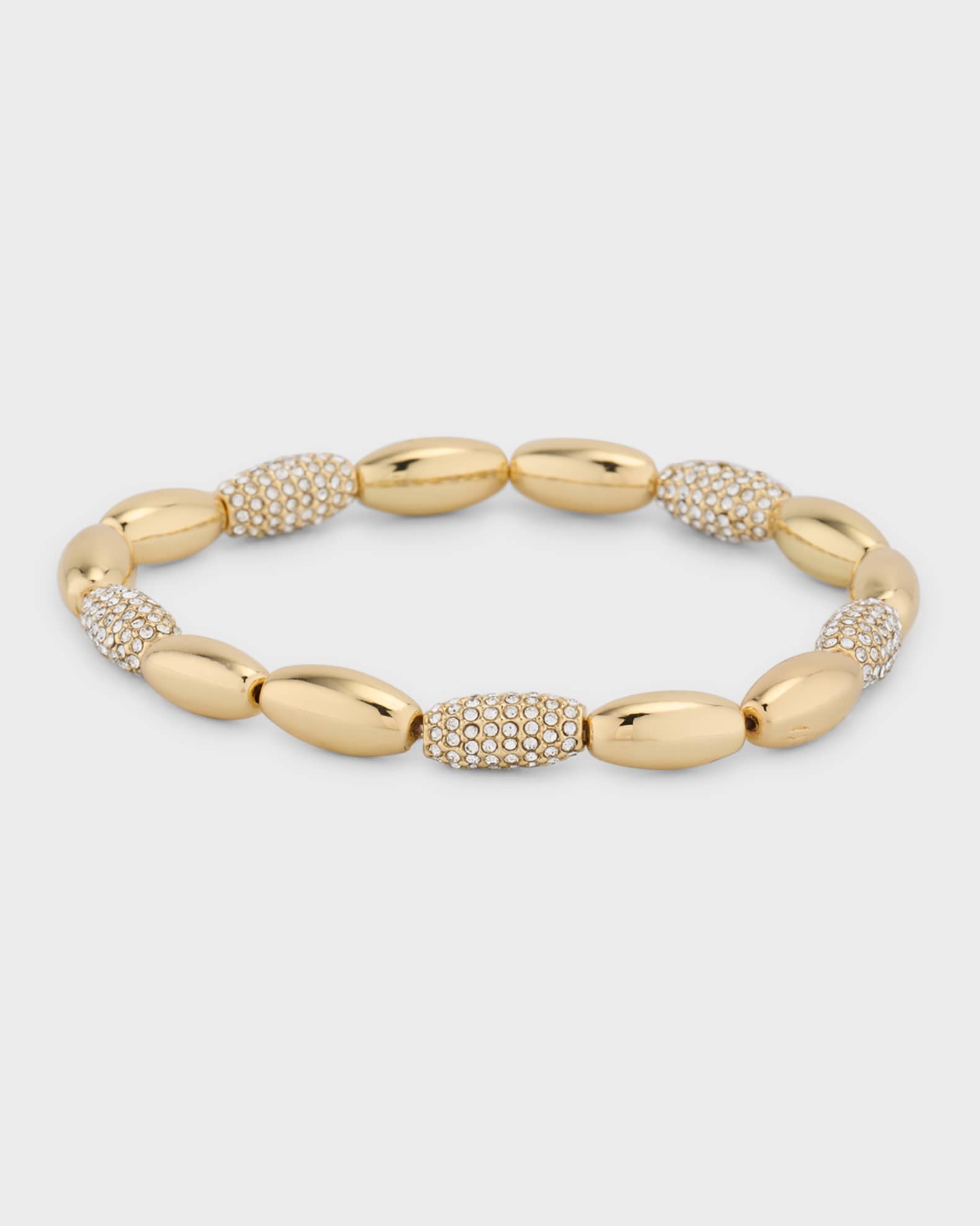 BaubleBar Wyatt Crystal Beaded Stretch Bracelet