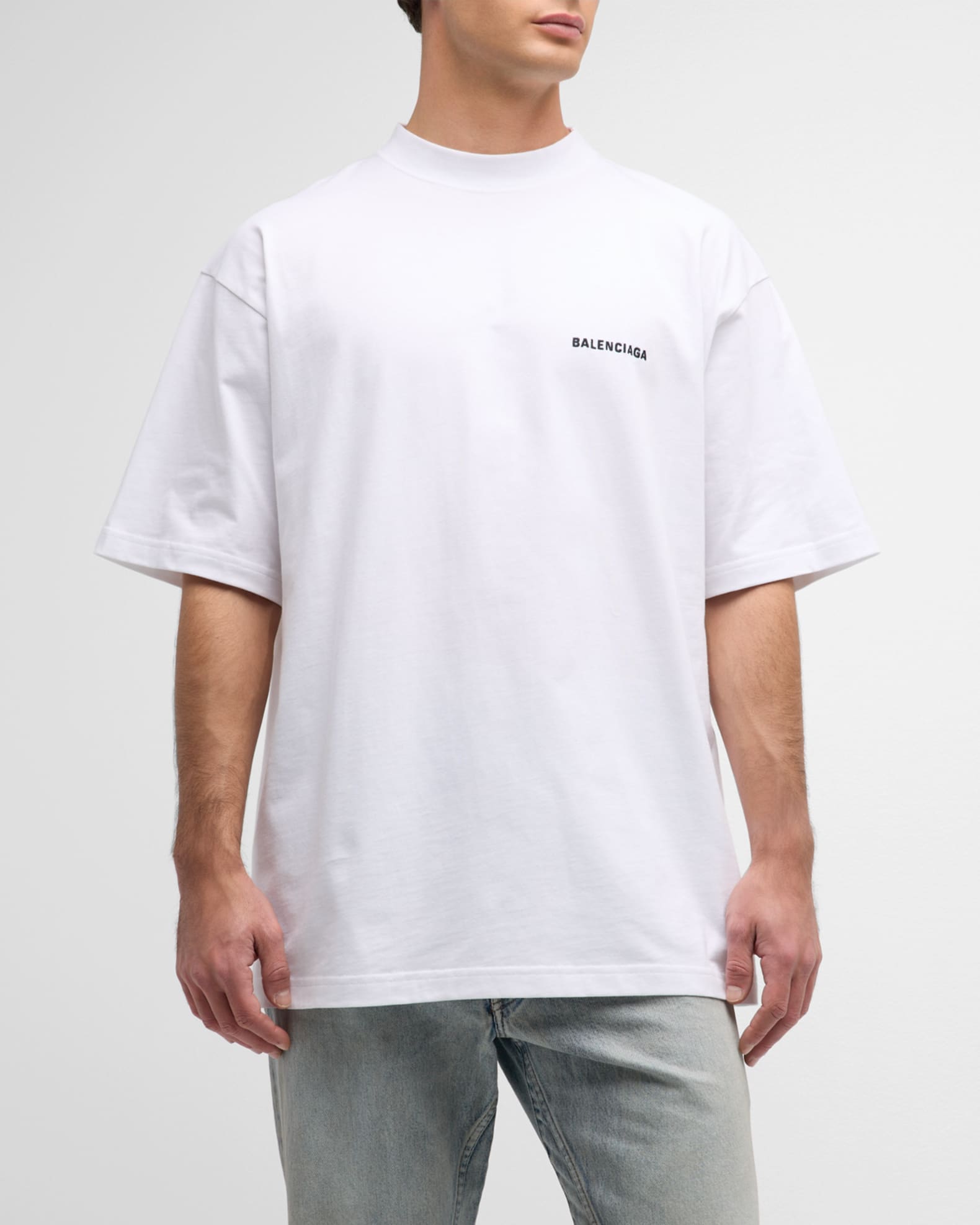 Men's Oversized Logo T-Shirt 0