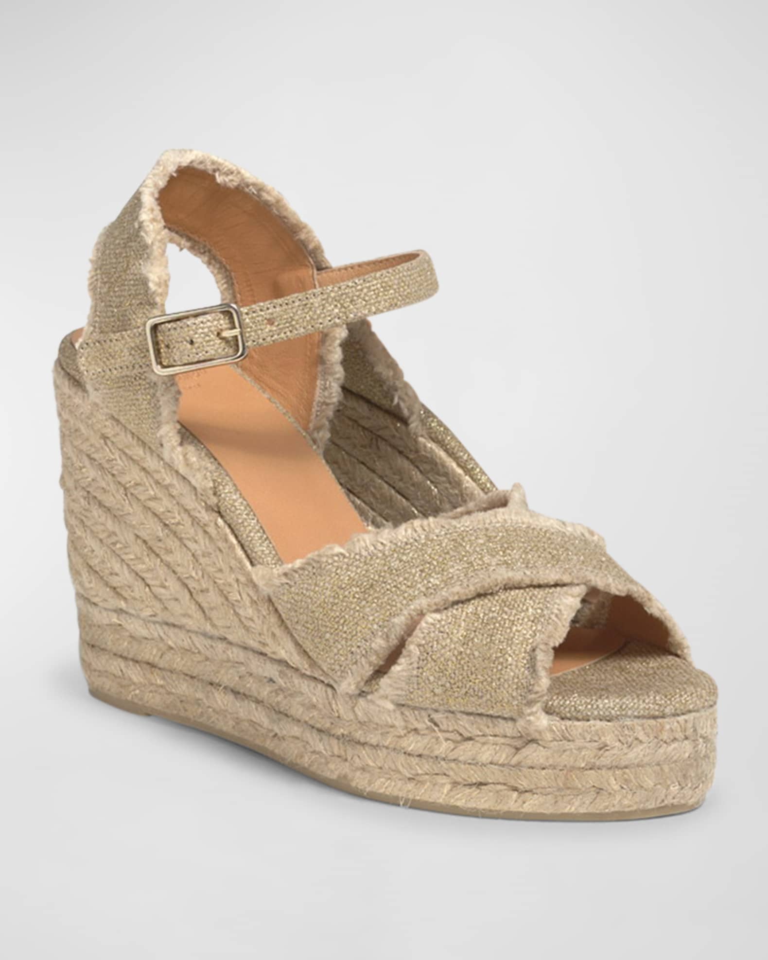 Espadrilles Castaner - Bromelia denim wedge espadrilles - BROMELIA8310