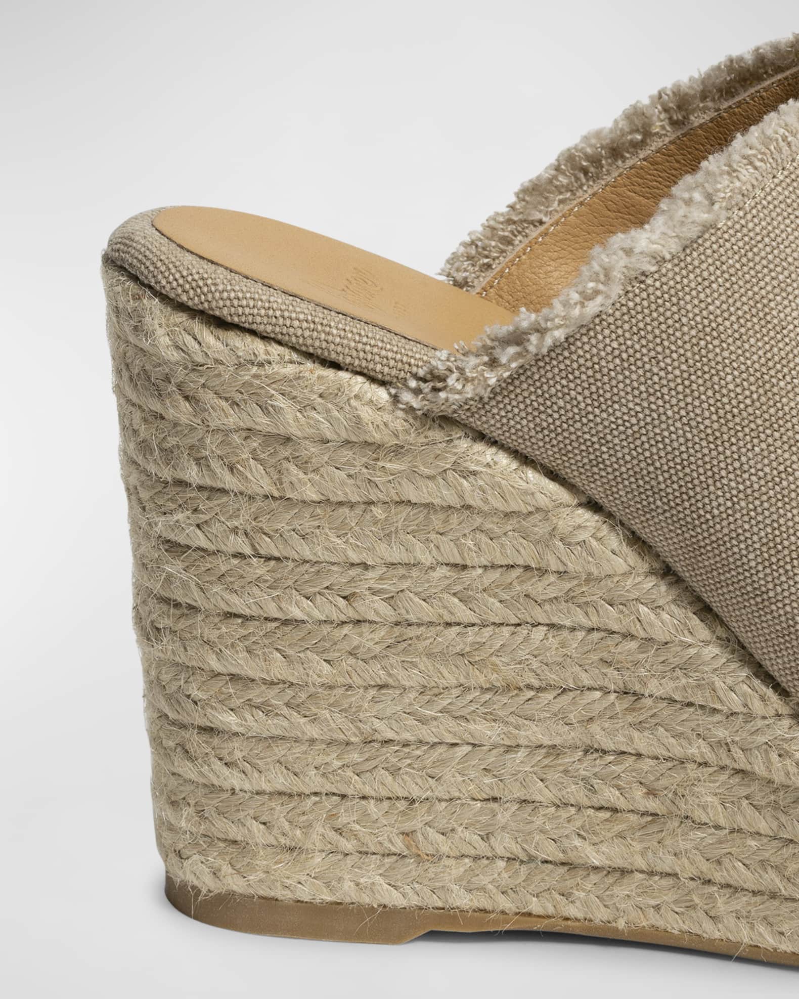 frayed espadrilles