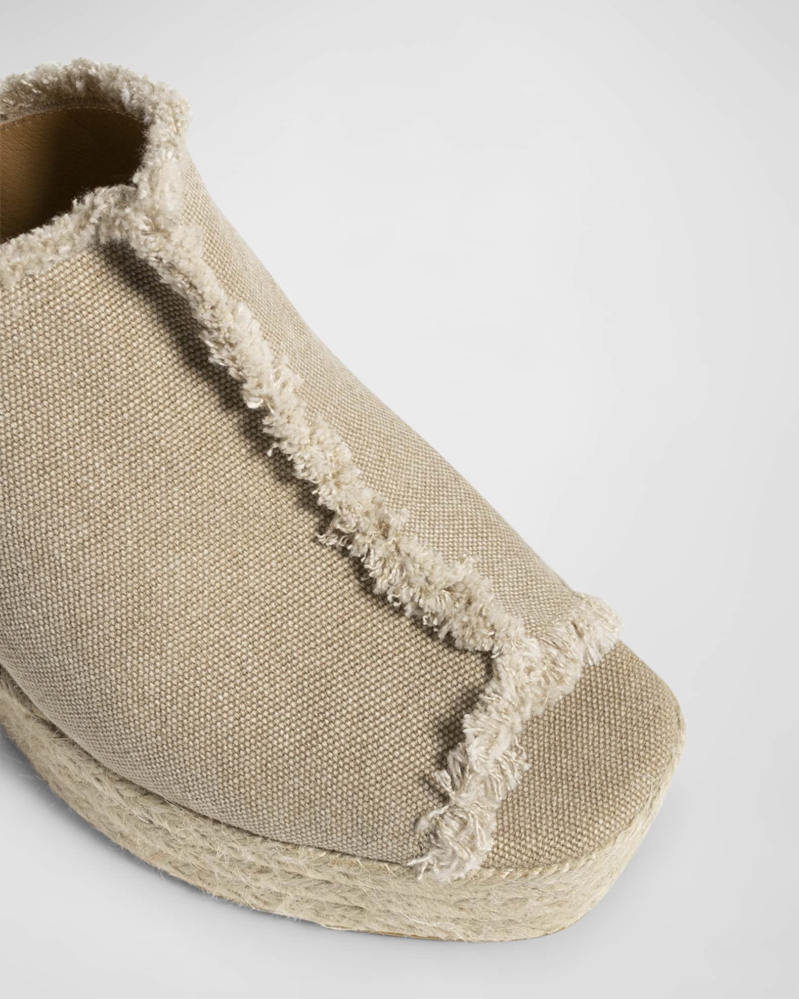 frayed espadrilles
