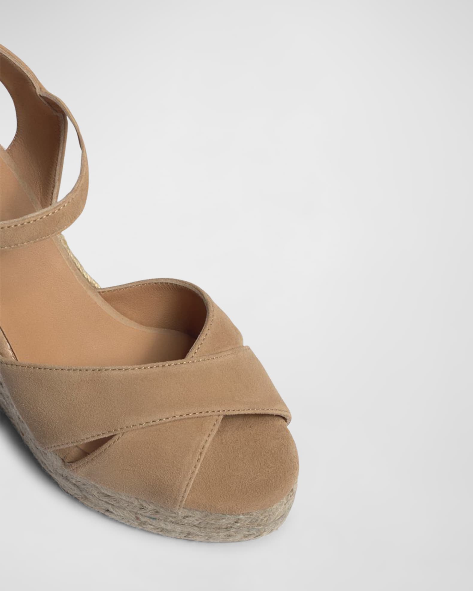 【CASTANER】+ NET SUSTAIN espadrille wedge sandals サンダル Castañer Wedge Espadrille Sandals | Brown | FARFETCH