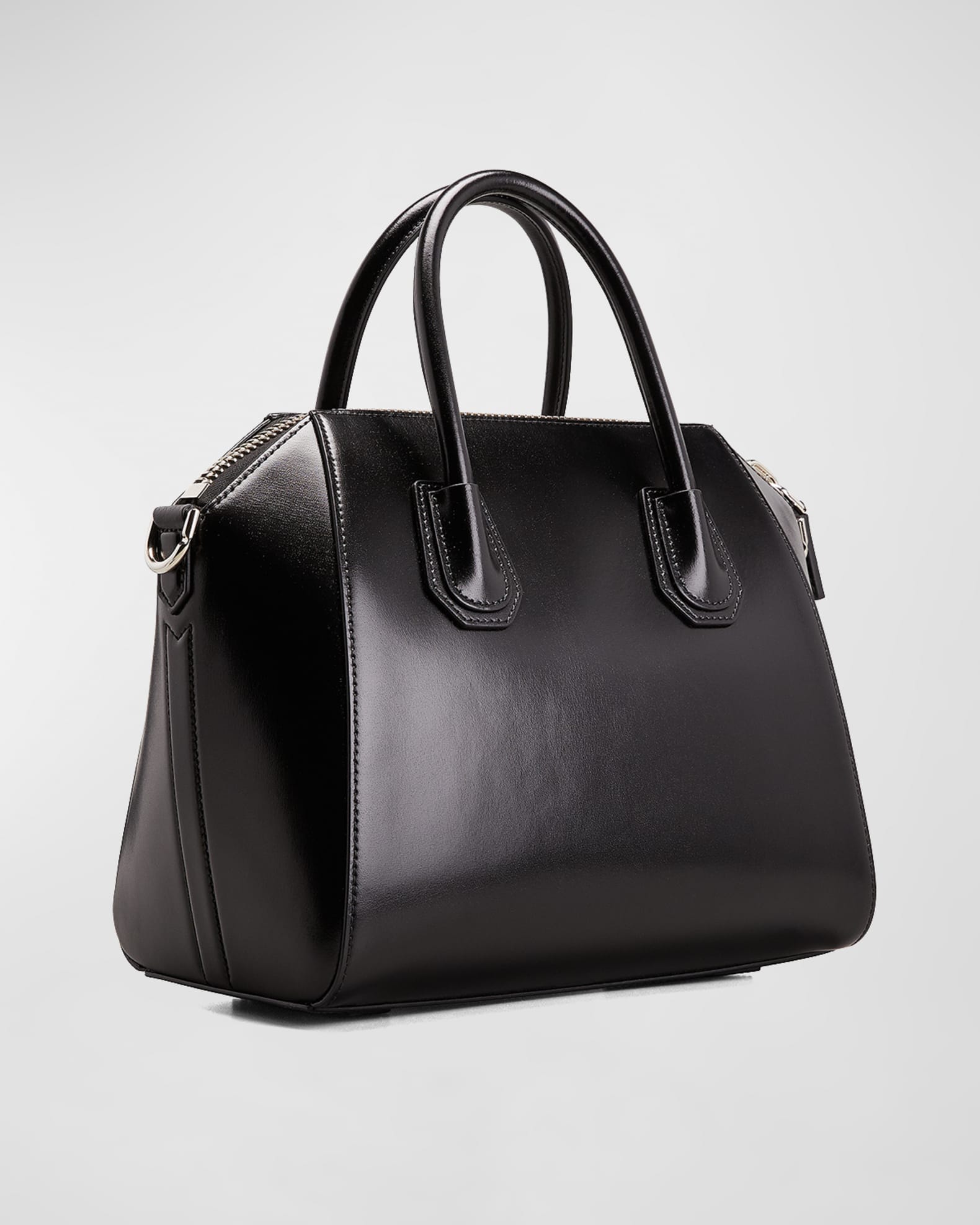 Givenchy Antigona Small Top Handle Bag in Box Leather | Neiman Marcus