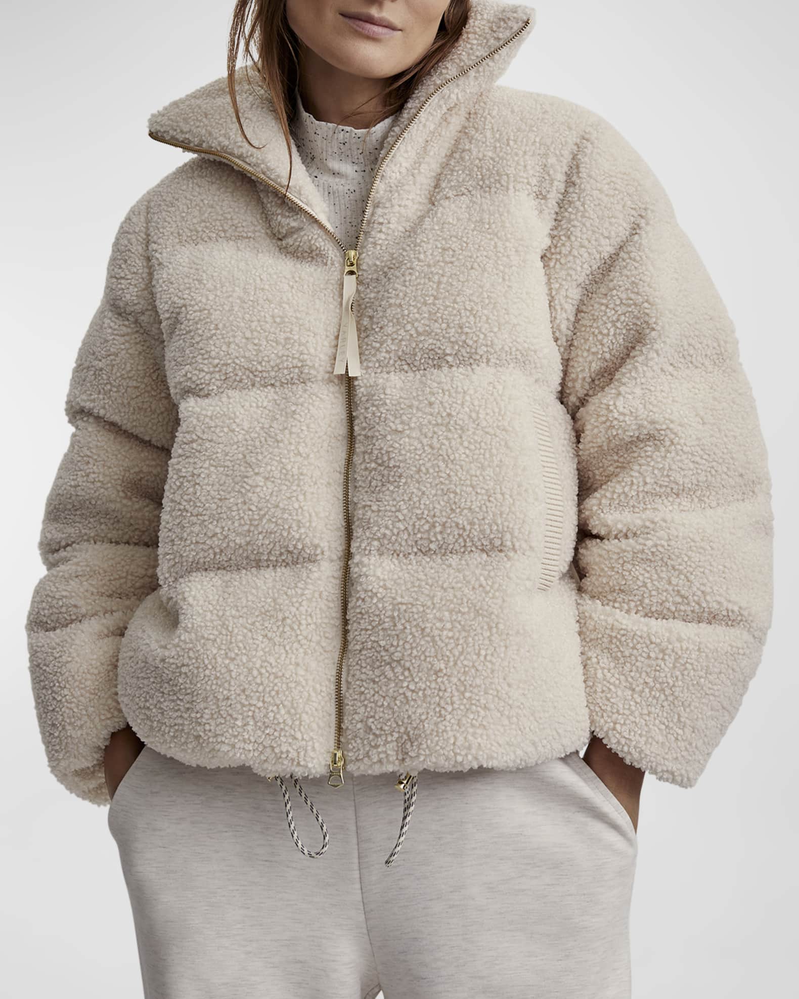 Varley Wilkins Sherpa Puffer Jacket