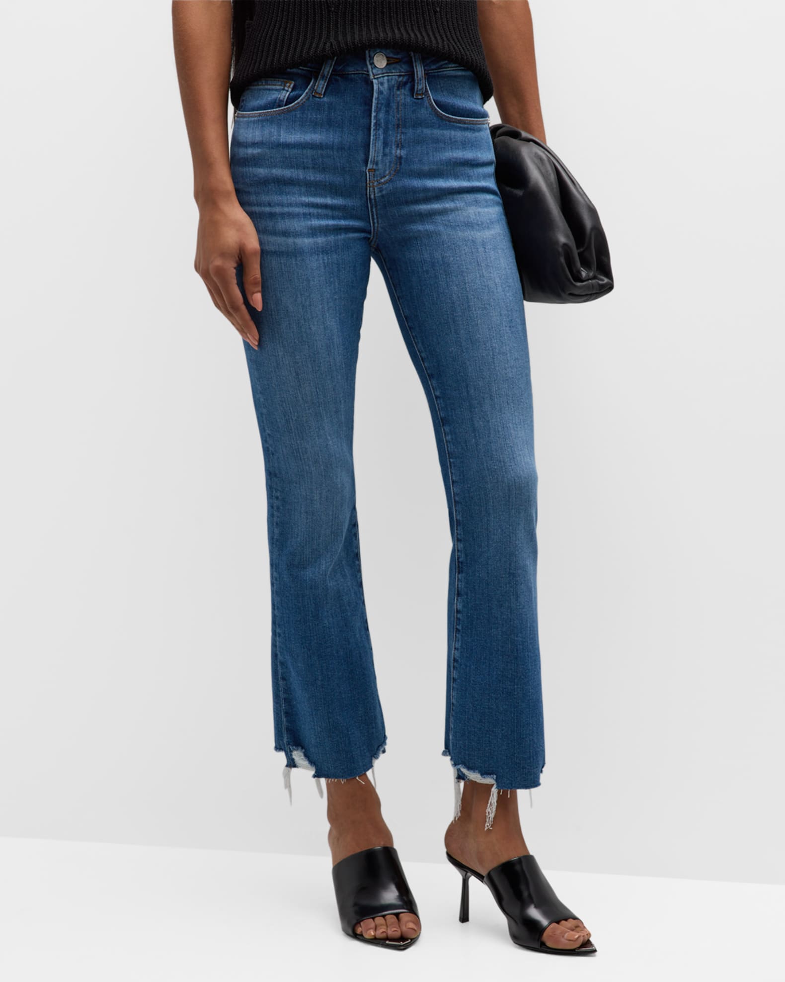 Veronica beard metro hot sale crop kick flare