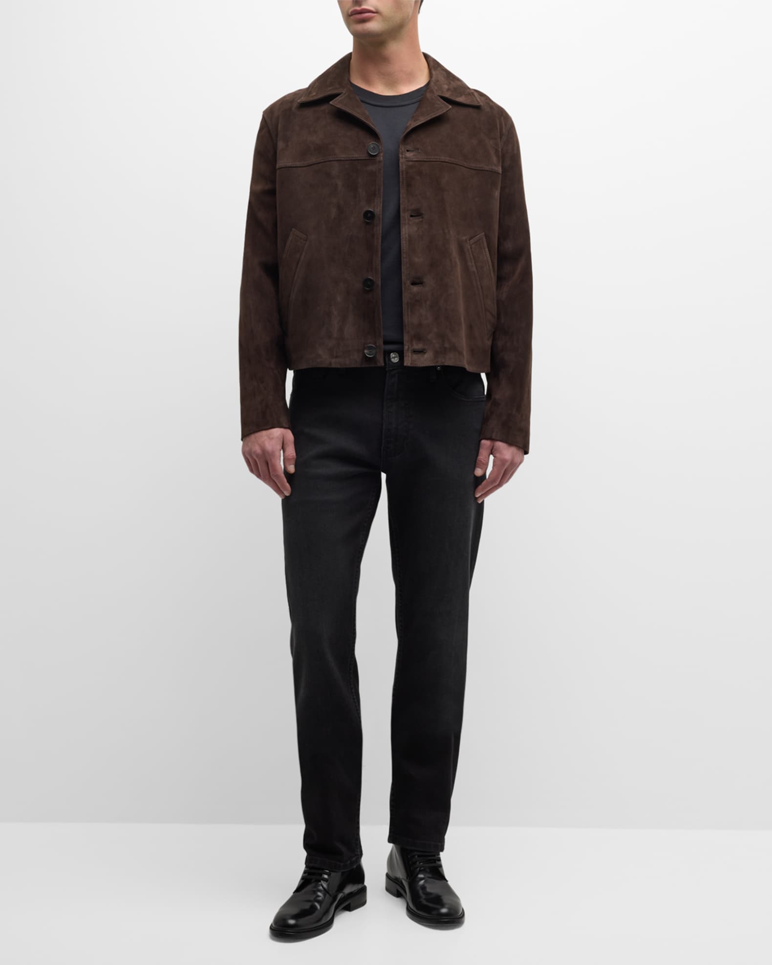 Men's Modern Straight Denim Pants 1