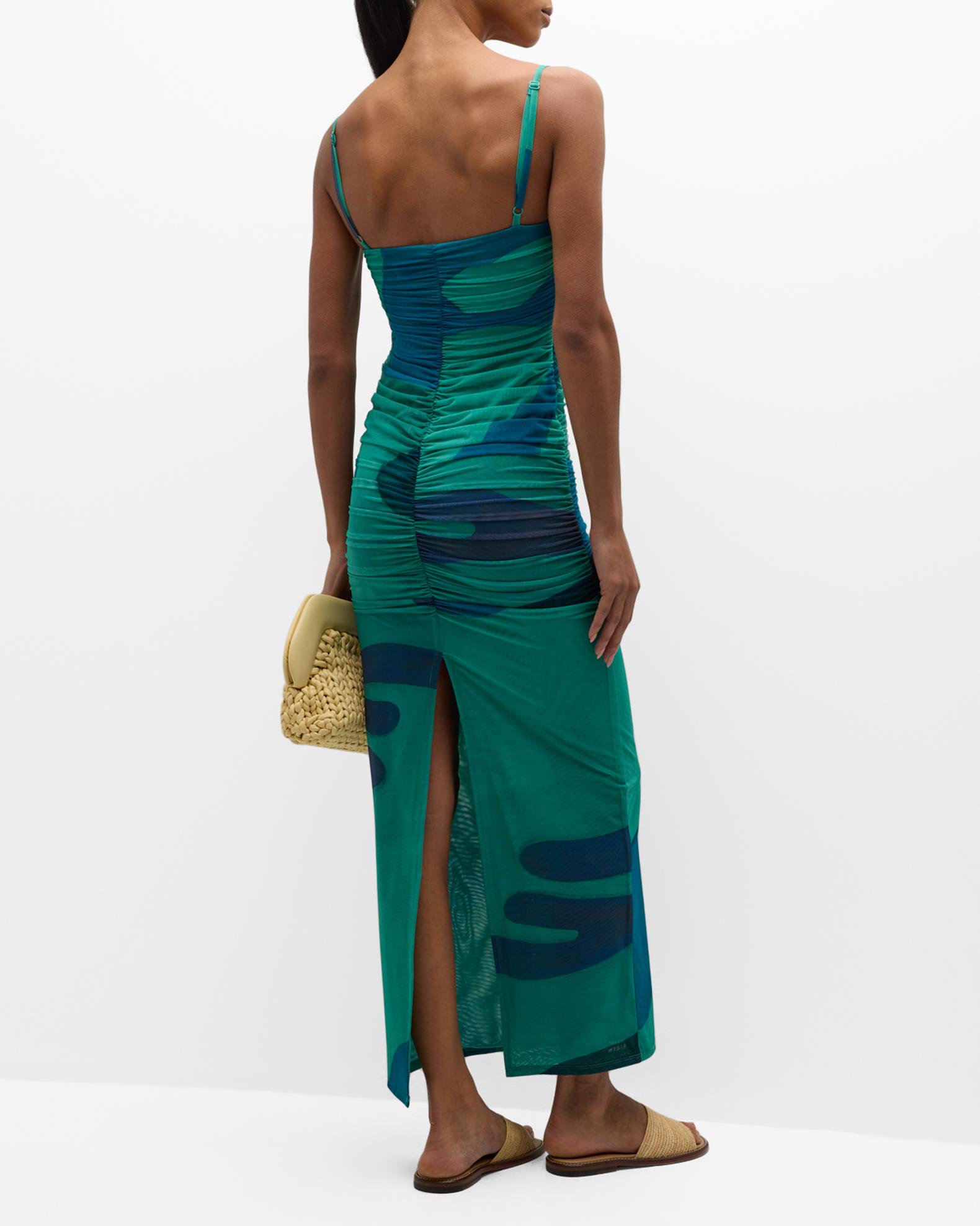Sir The Label Frankie Gathered Midi Dress