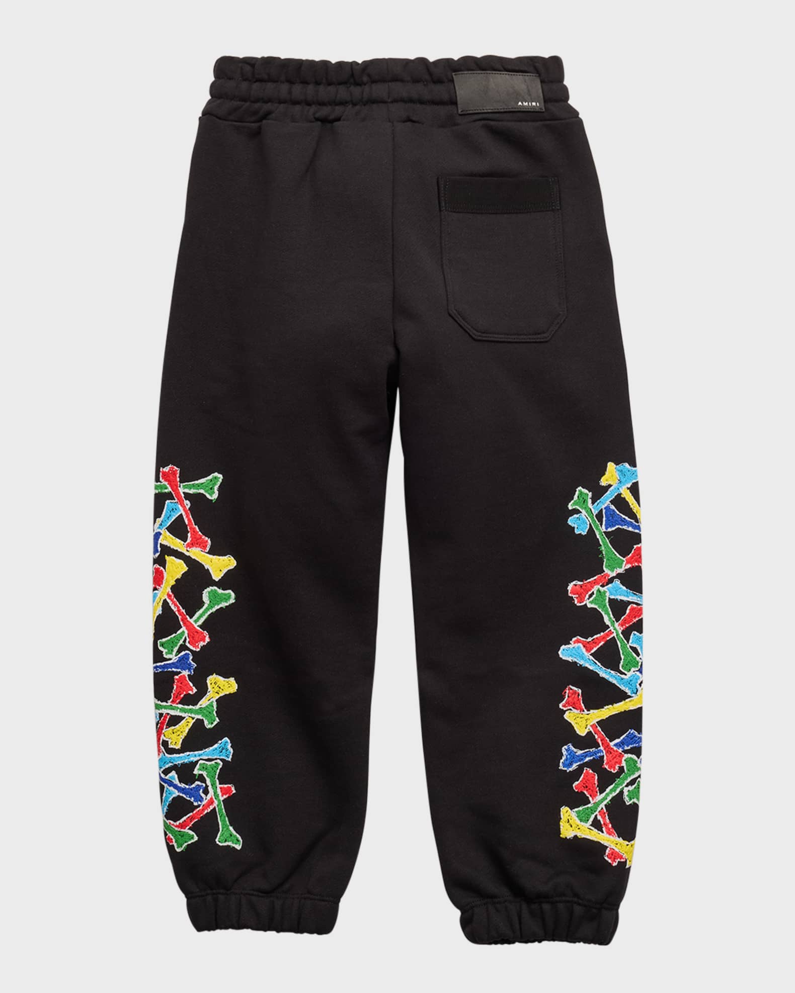 Kid's Amiri Bones Scribble Sweatpants, Size 4-12 1