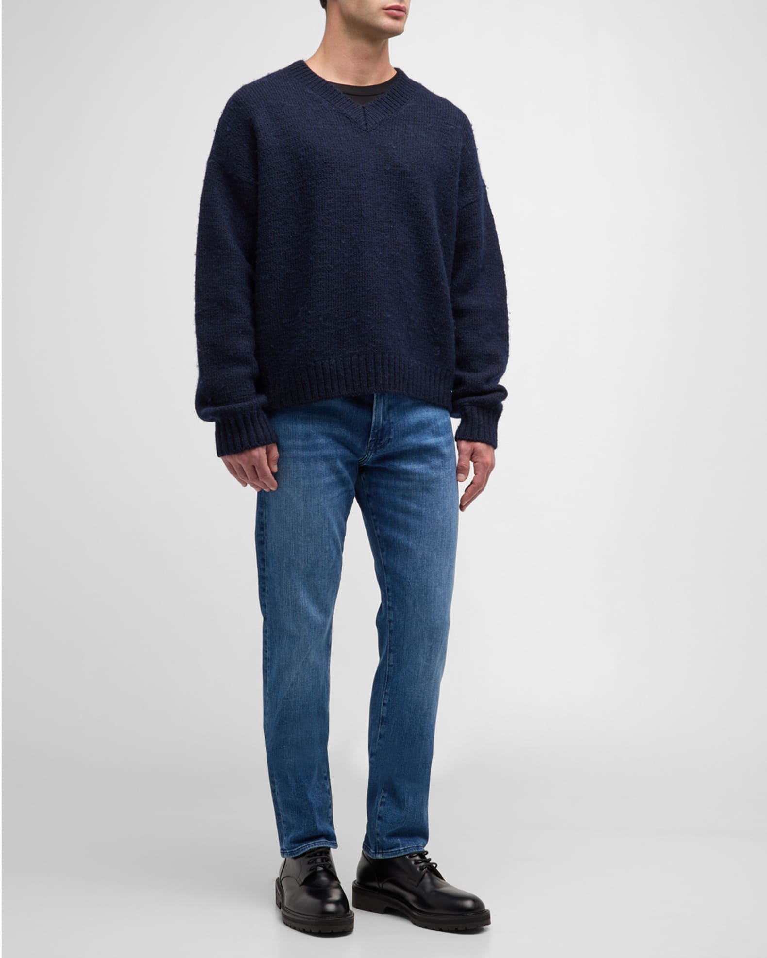FRAME Men's L'Homme Super Stretch Slim-Fit Denim Jeans | Neiman Marcus